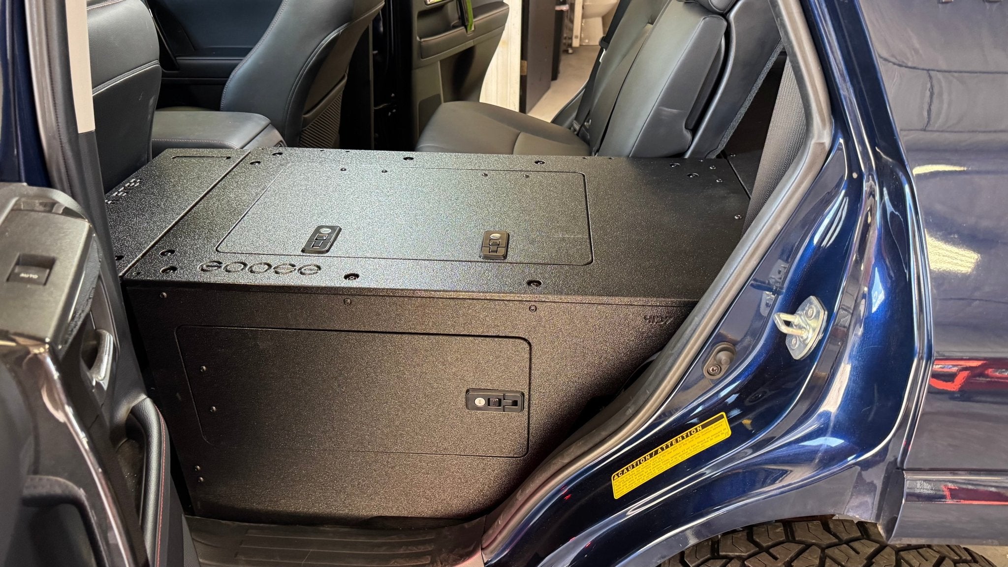 Toyota - 4Runner - 2010 - 2024 - 5th Gen - Standard - Explore Series - Seat Delete Plate System - Second Row - V2 - 10" Module Based - Spirit of 1876Goose Gear