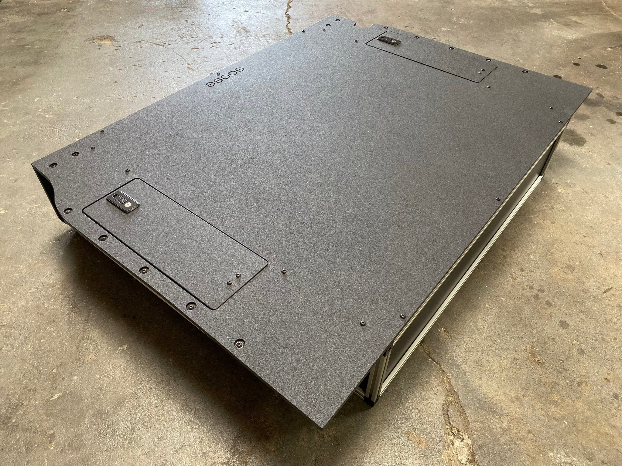 Toyota Land Cruiser 2008 - 2021 200 Series - Side x Side Drawer Module with Fitted Top Plate - Spirit of 1876 - Goose Gear