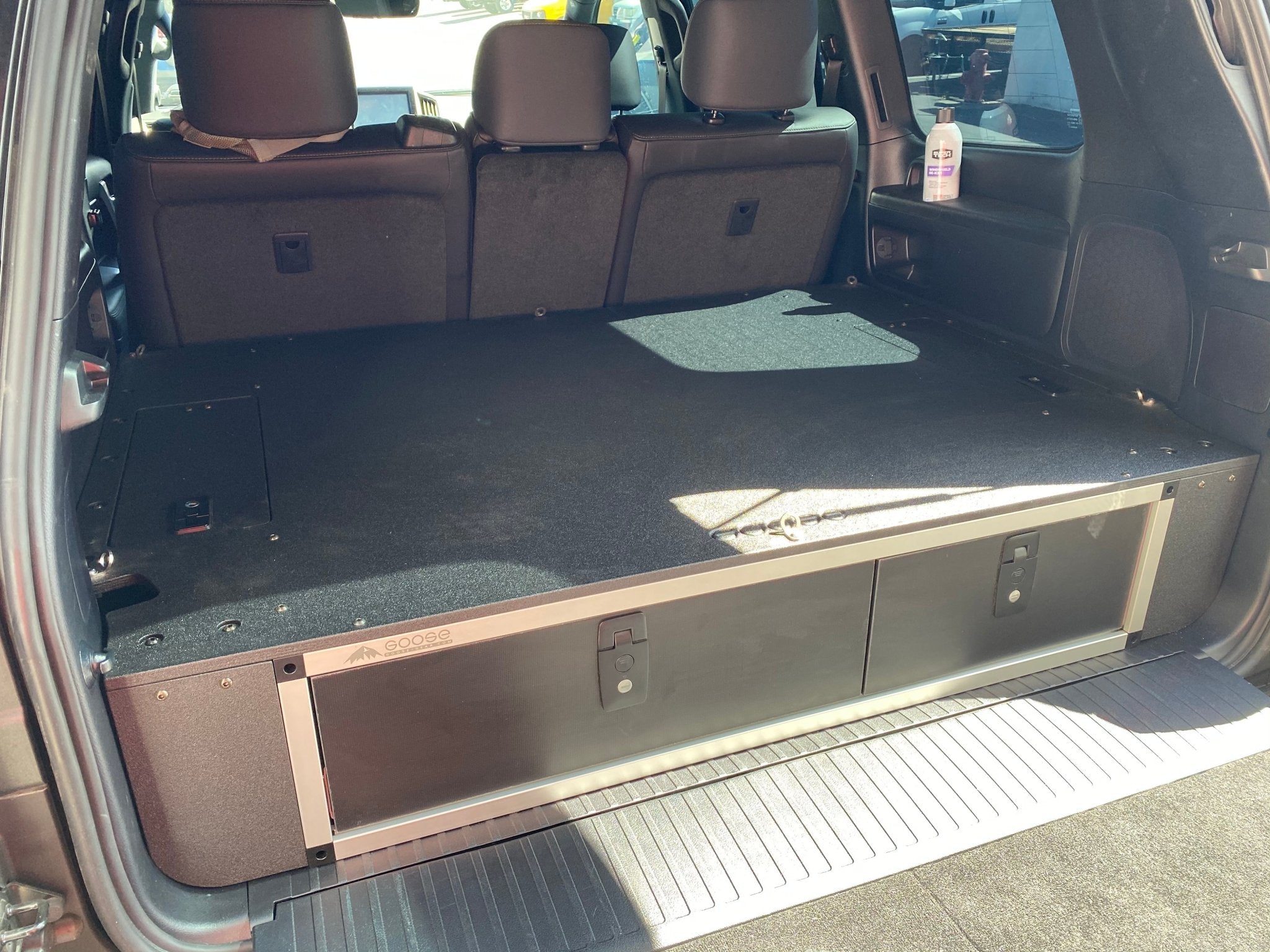 Toyota Land Cruiser 2008 - 2021 200 Series - Side x Side Drawer Module with Fitted Top Plate - Spirit of 1876 - Goose Gear