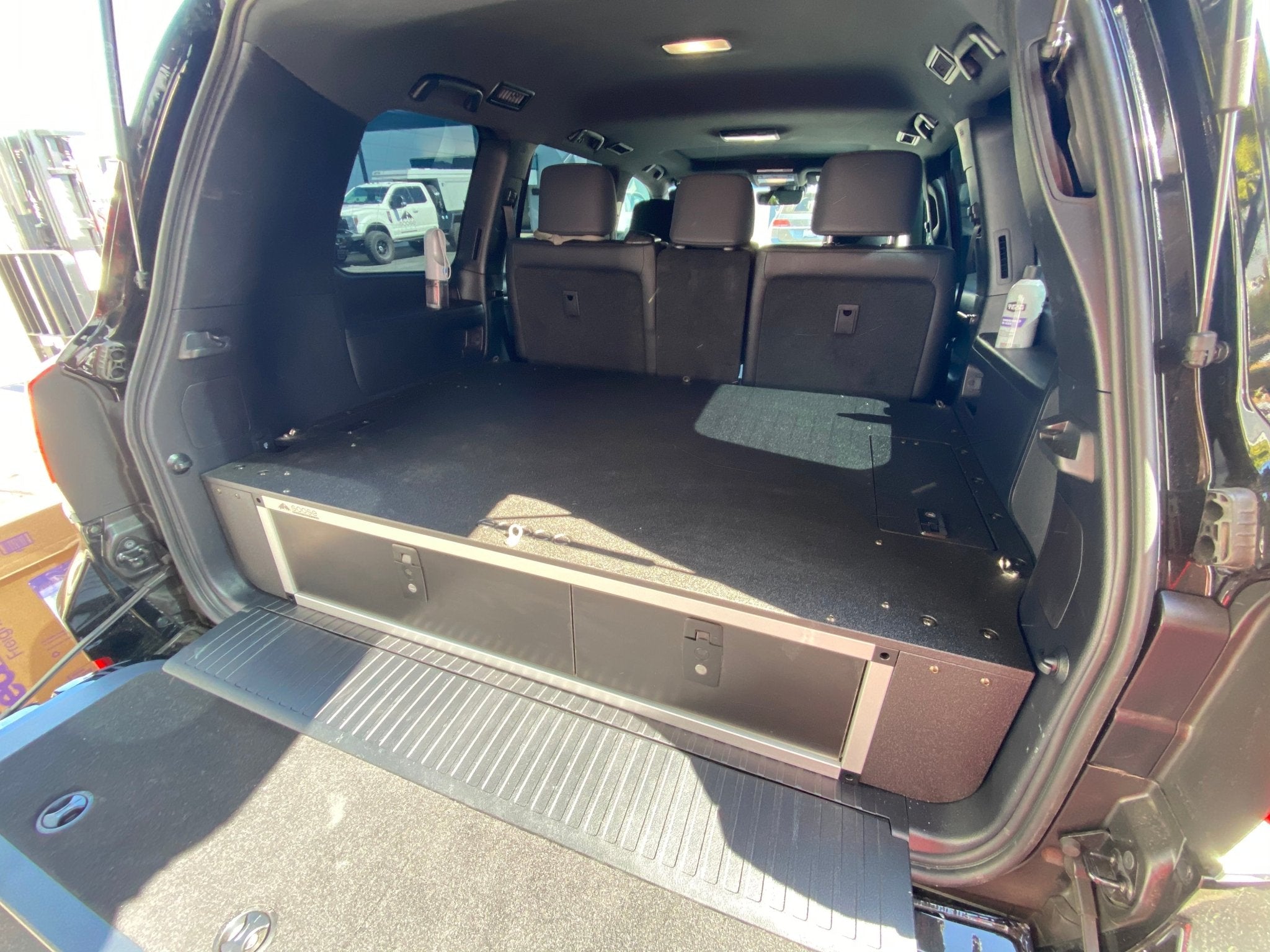 Toyota Land Cruiser 2008 - 2021 200 Series - Side x Side Drawer Module with Fitted Top Plate - Spirit of 1876 - Goose Gear