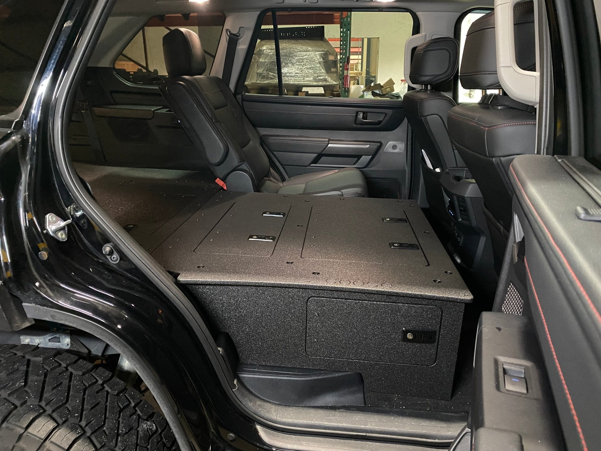 Toyota - Sequoia - 2023 - Present - 3rd Gen - Explore Series - Seat Delete Plate System - Stealth Sleep Package - Spirit of 1876 - Goose Gear
