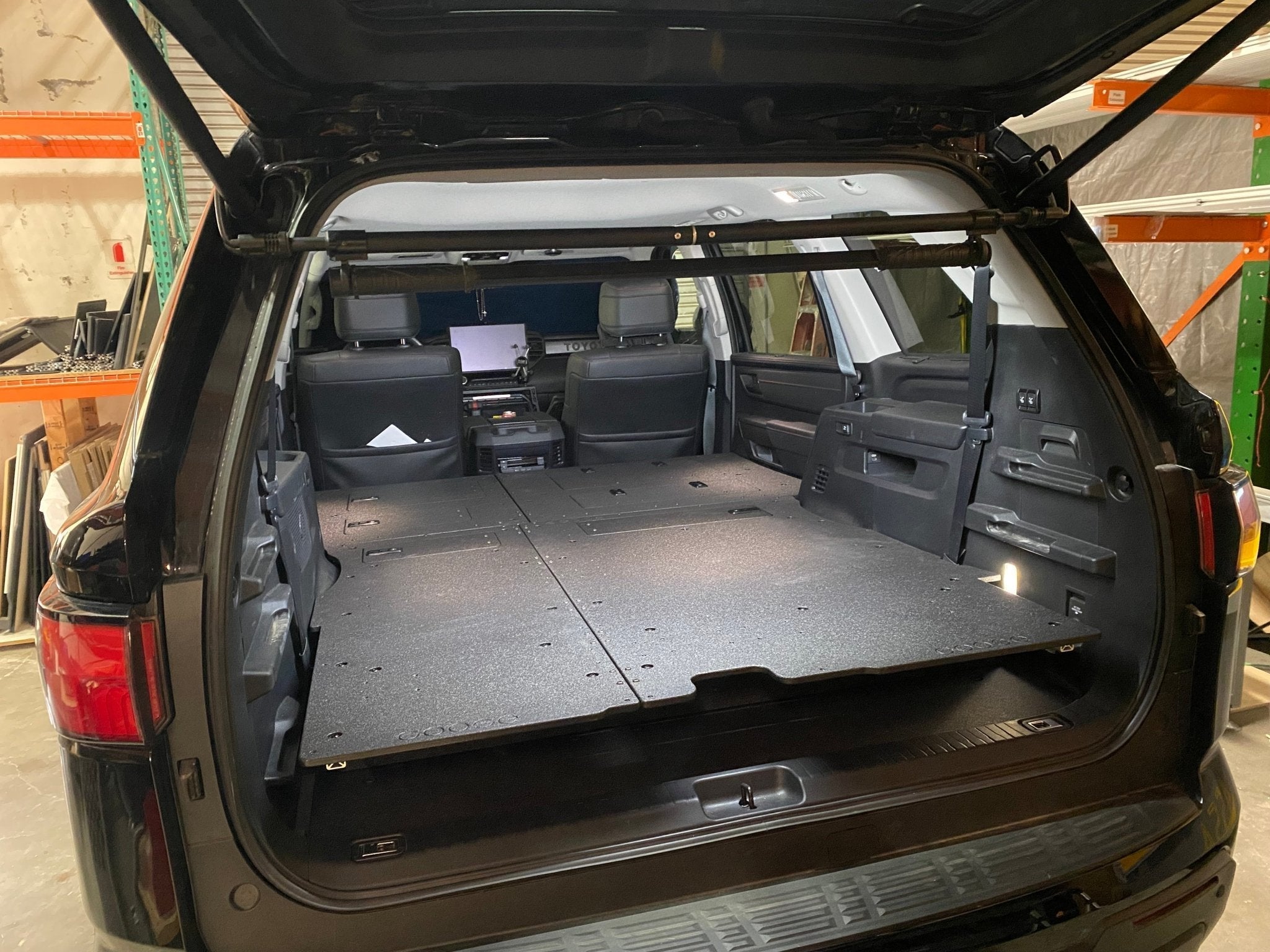 Toyota - Sequoia - 2023 - Present - 3rd Gen - Explore Series - Seat Delete Plate System - Stealth Sleep Package - Spirit of 1876 - Goose Gear