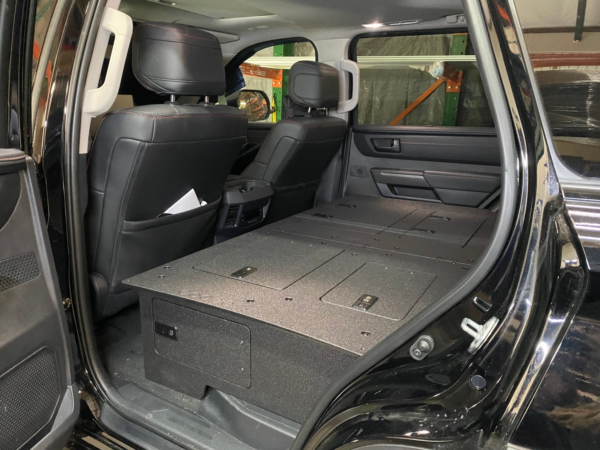 Toyota - Sequoia - 2023 - Present - 3rd Gen - Explore Series - Seat Delete Plate System - Stealth Sleep Package - Spirit of 1876 - Goose Gear