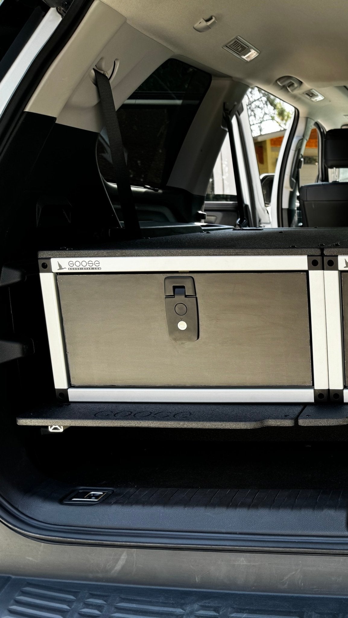 Toyota - Sequoia - 2023 - Present - 3rd Gen - Explore Series - Single Drawer - 19 - 3/16" Width x 38" Deep x 10" High - Drawer Module with Short Drawer 20" and Storage Space Behind Drawer - Spirit of 1876 - Goose Gear