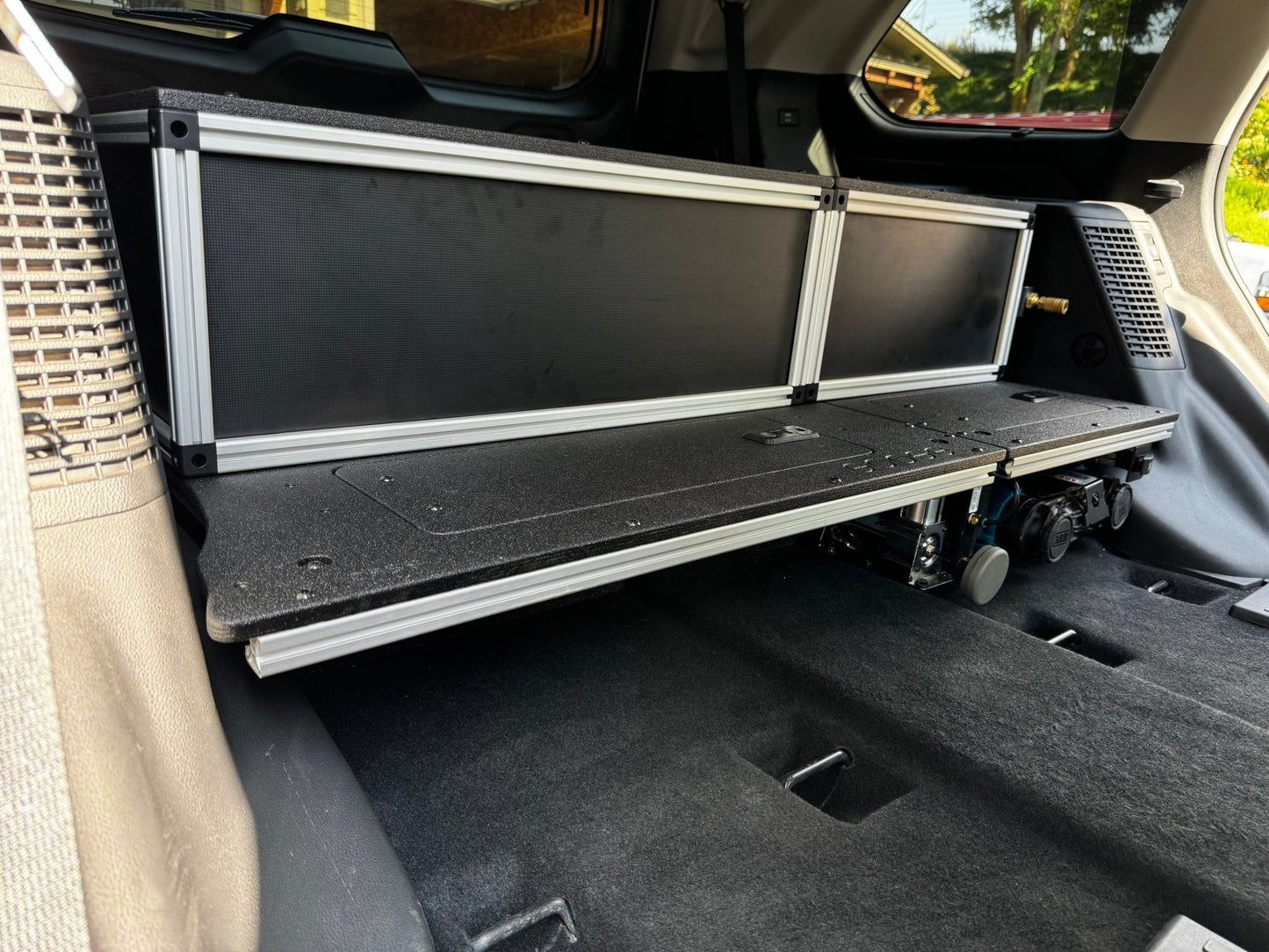 Toyota - Sequoia - 2023-Present - 3rd Gen - Explore Series - Single Drawer - 28-3/16" Width x 38" Deep x 10" High - Drawer Module with Short Drawer 20" and Storage Space Behind