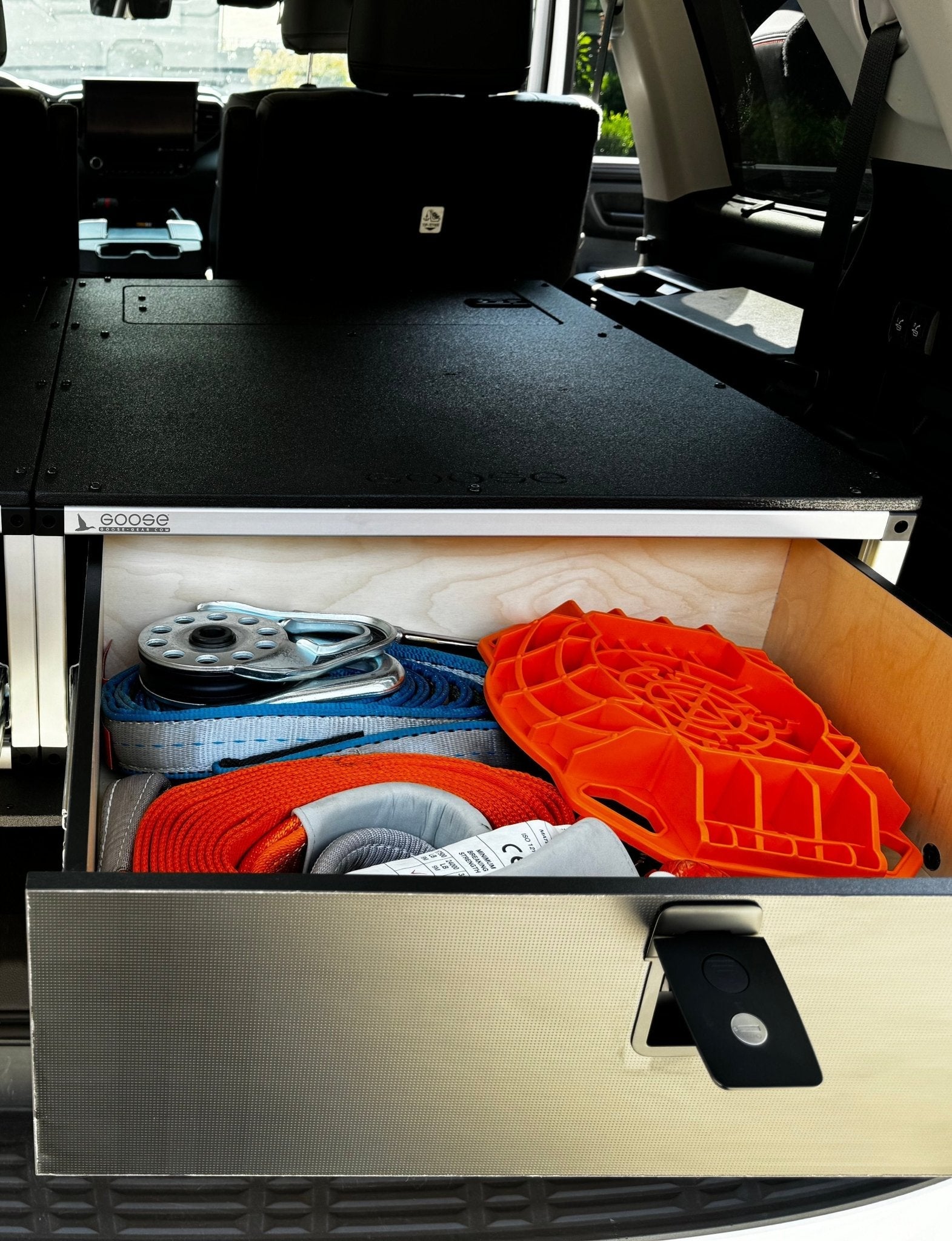 Toyota - Sequoia - 2023 - Present - 3rd Gen - Explore Series - Single Drawer - 28 - 3/16" Width x 38" Deep x 10" High -