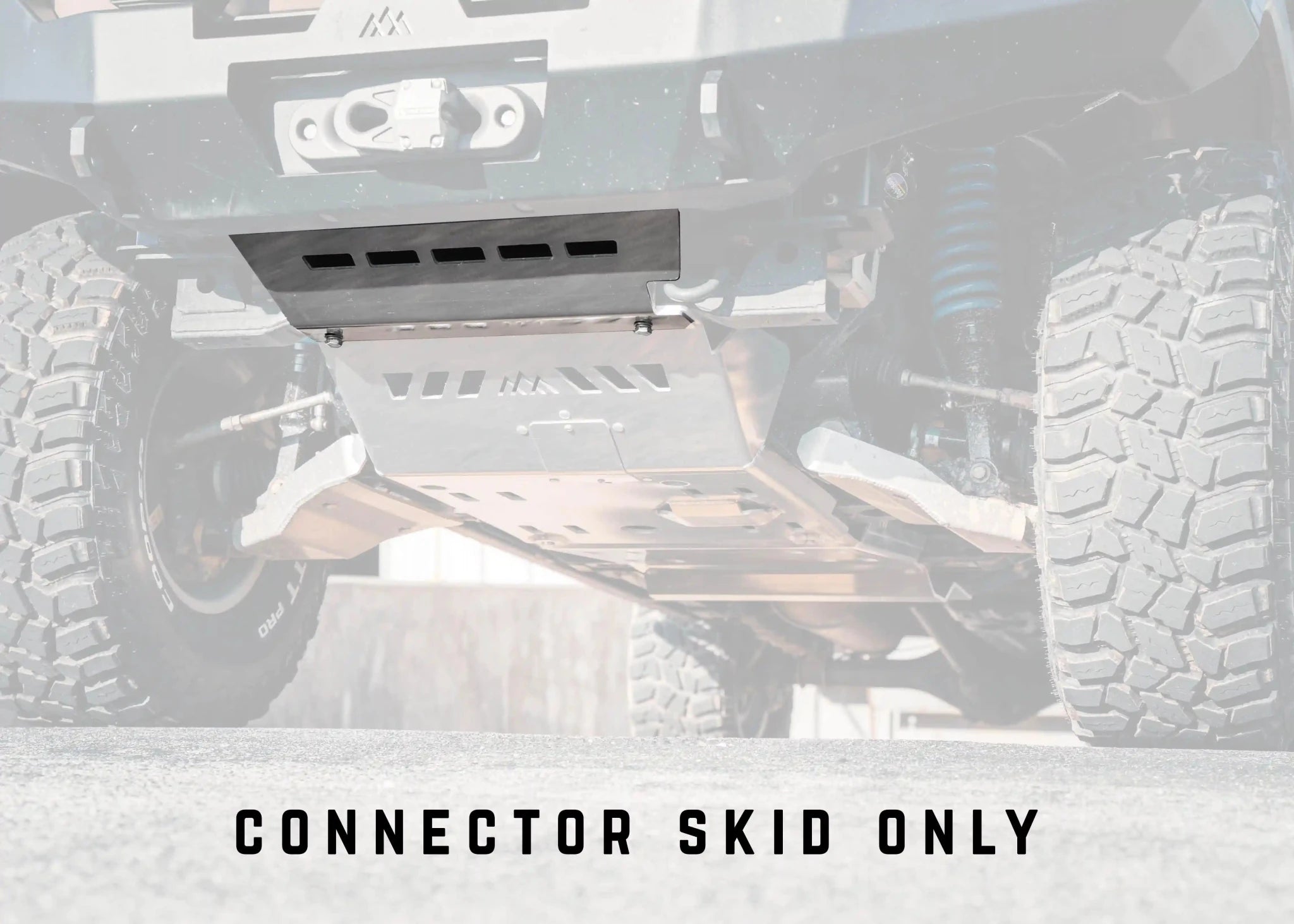 Toyota Tacoma (2005-2023) Aluminum Connector Skid Plate - Spirit of 1876 - Backwoods Adventure Mods