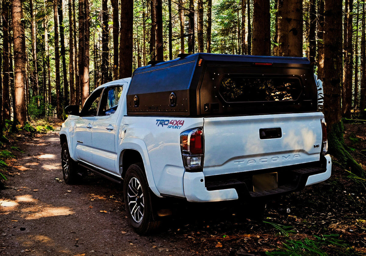 Gull Wing Truck Cap Topper & Overland Camper Shell for Work, Camping & Off-Road | Dirtbox Overland
