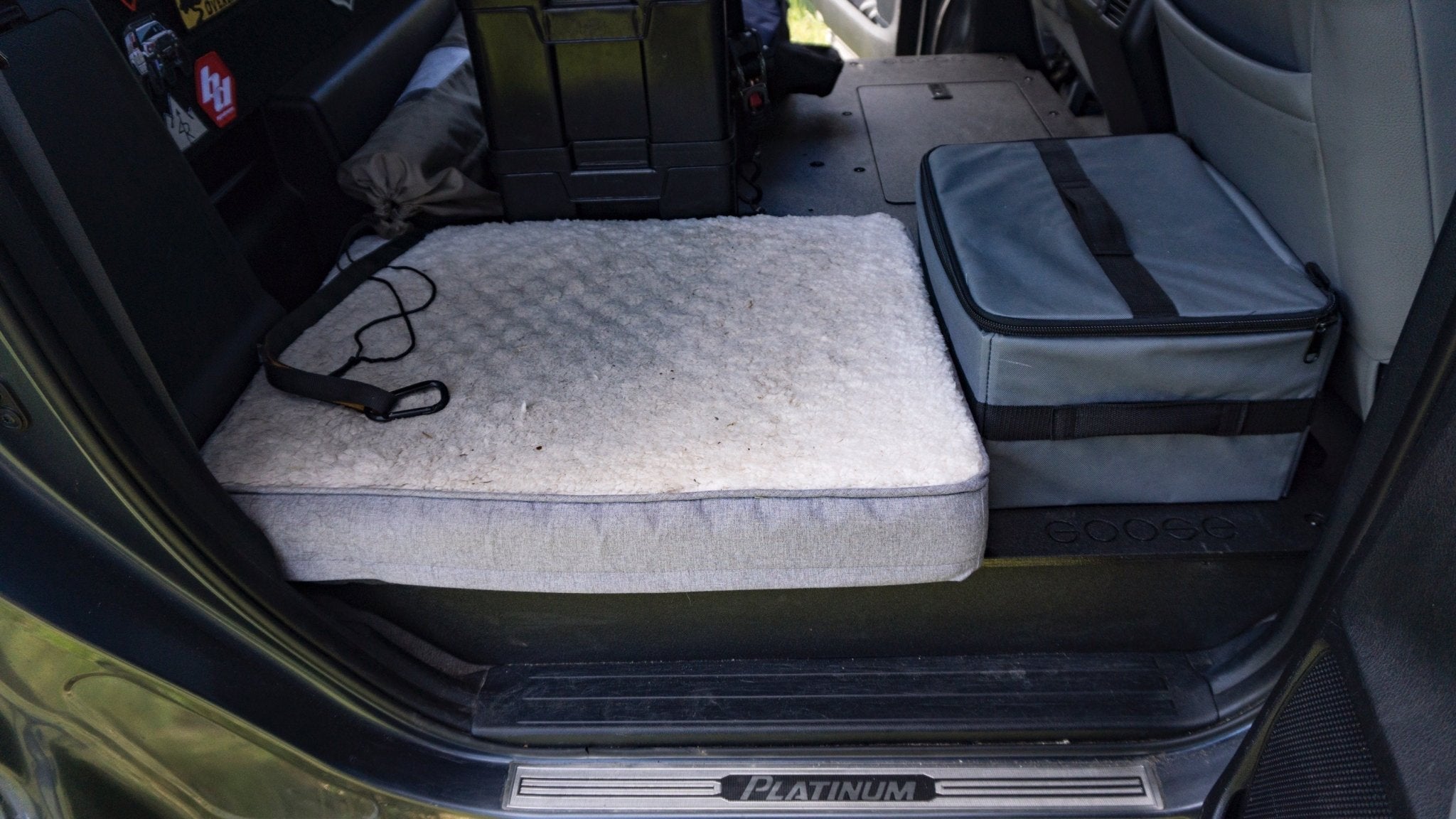 Toyota Tundra 2007 - 2013 2nd Gen. CrewMax - Second Row Seat Delete Plate System - Spirit of 1876 - Goose Gear