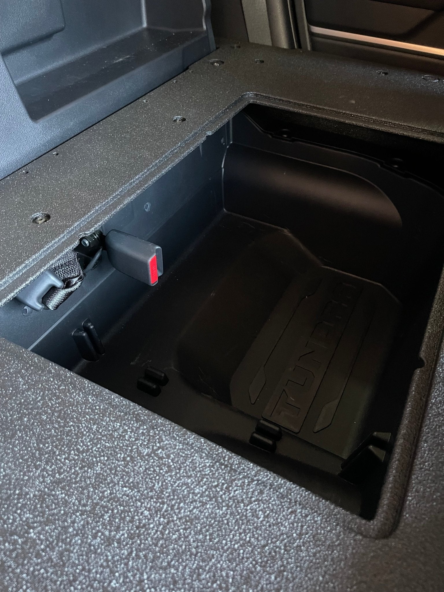 Toyota Tundra 2022 - Present 3rd Gen. DoubleCab - Second Row Seat Delete Plate System - Spirit of 1876 - Goose Gear