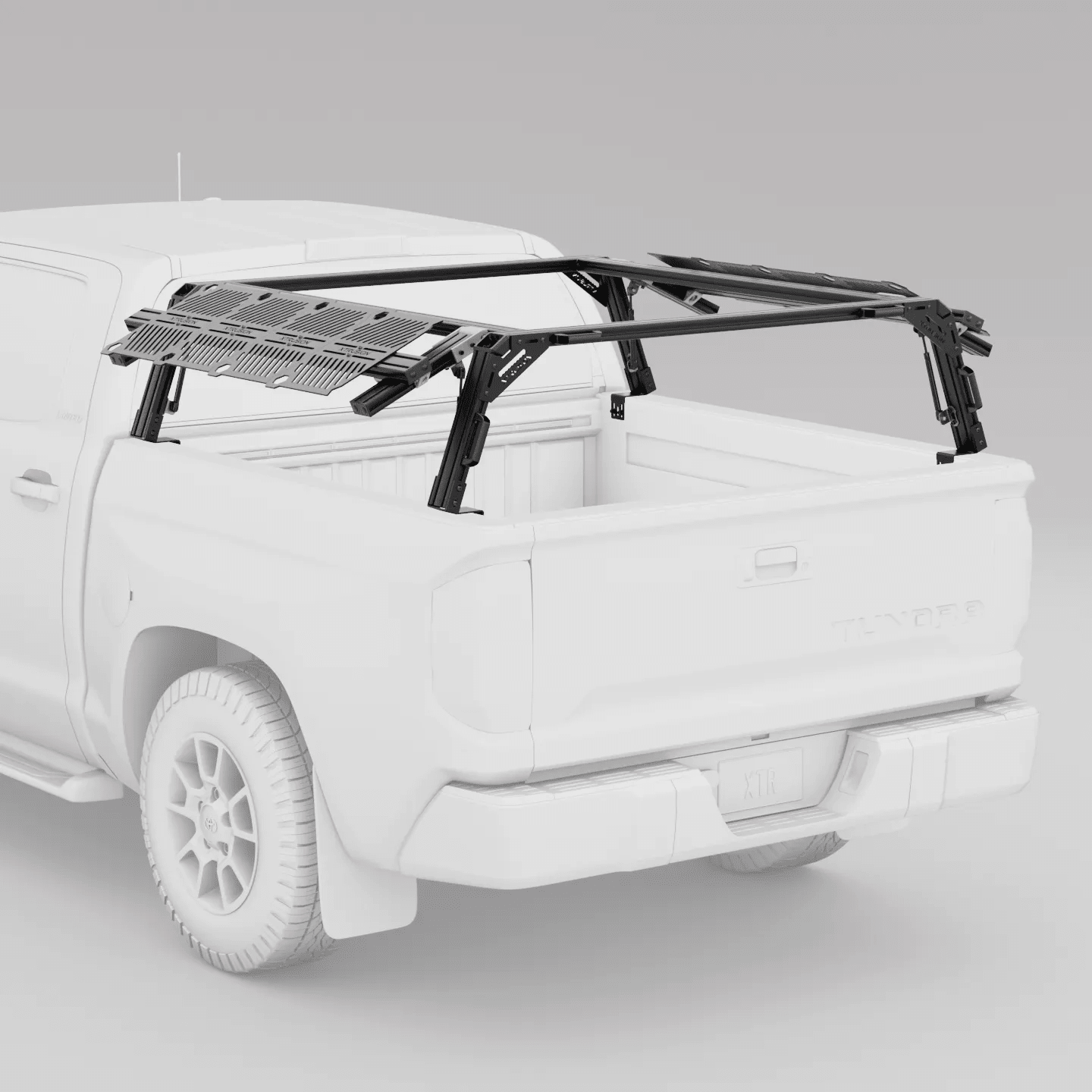 Toyota Tundra Pre-configured XTR1 Bed Rack - Spirit of 1876 - Xtrusion Overland