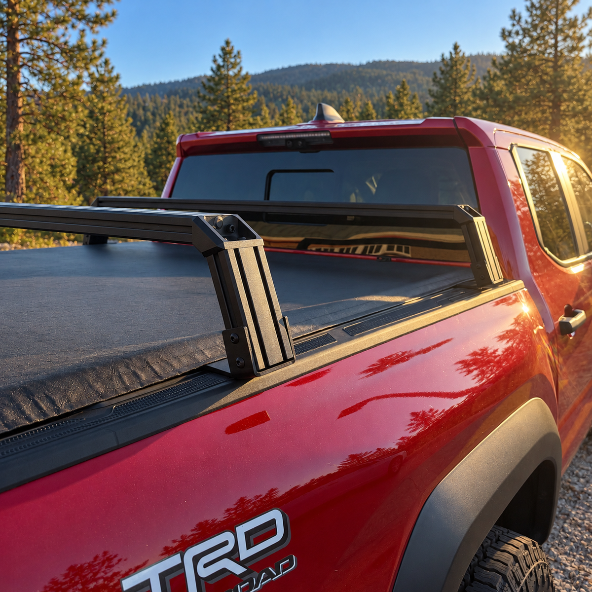 Toyota Tacoma Bed Bars | XBRS Low-Profile Truck Bed Cross Bars