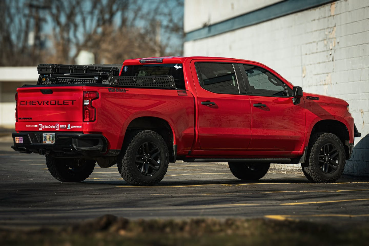 Chevy Silverado & GMC Sierra 1500 Bed Bars | XBRS Low-Profile Truck Bed Cross Bars