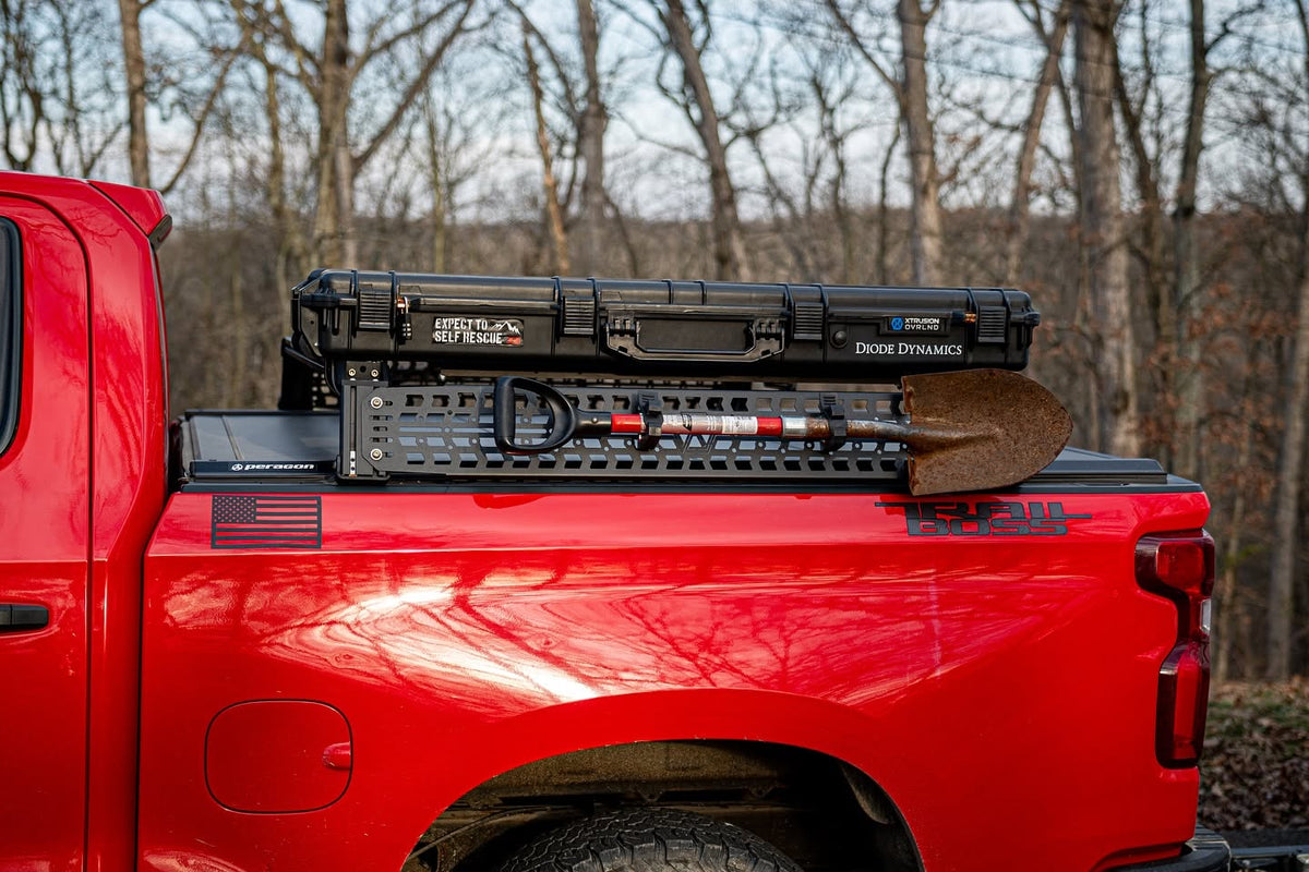 Chevy Silverado & GMC Sierra 1500 Bed Bars | XBRS Low-Profile Truck Bed Cross Bars