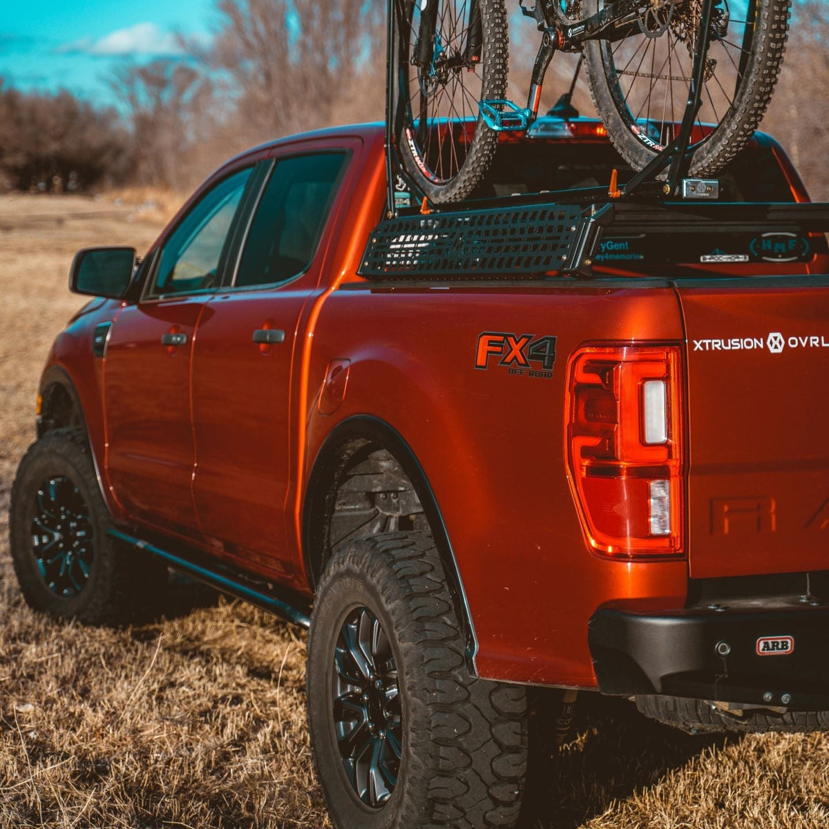 Ford Ranger Bed Bars | XBRS Low-Profile Truck Bed Cross Bars