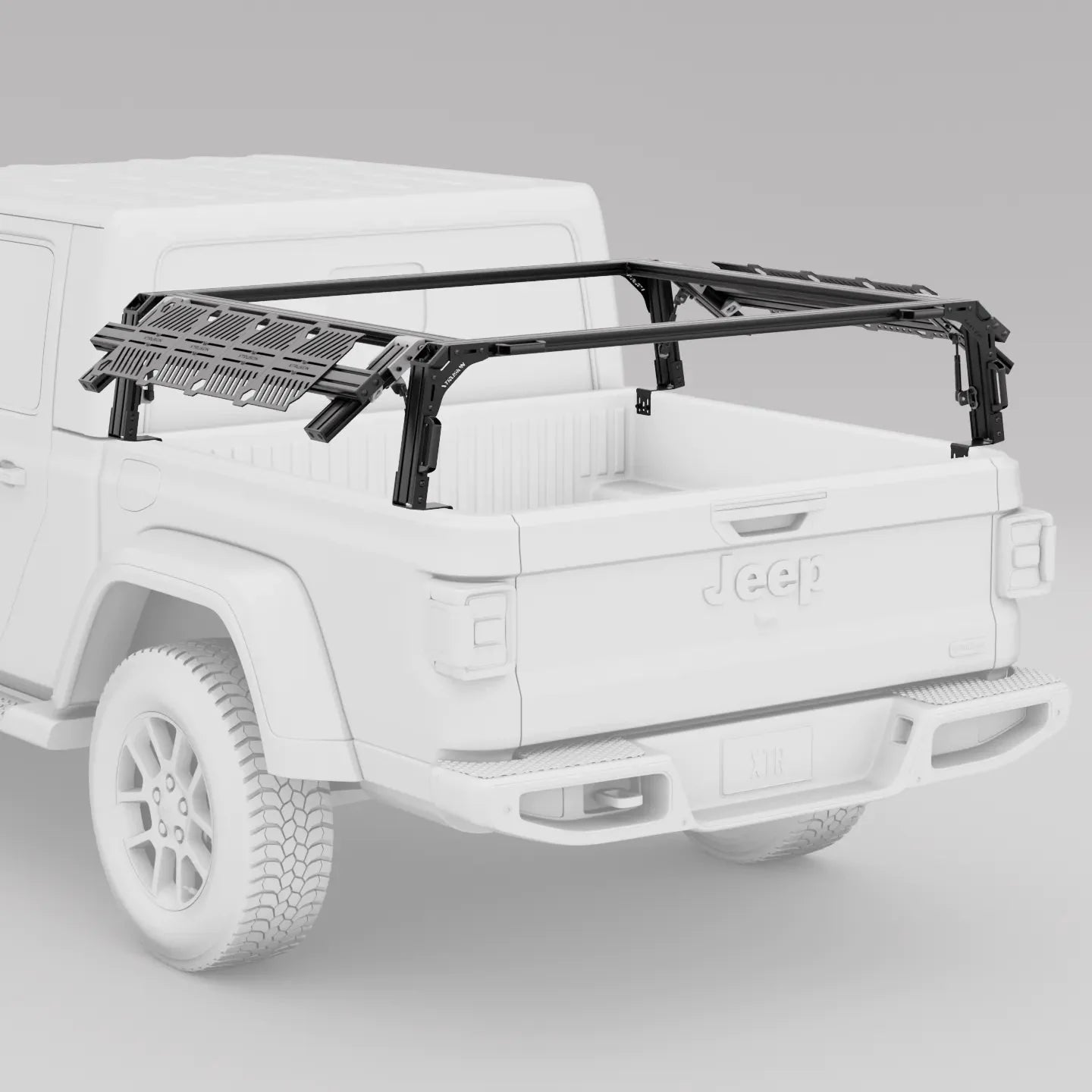 XTR1 Bed Rack for Jeep Gladiator - Spirit of 1876 - Xtrusion Overland