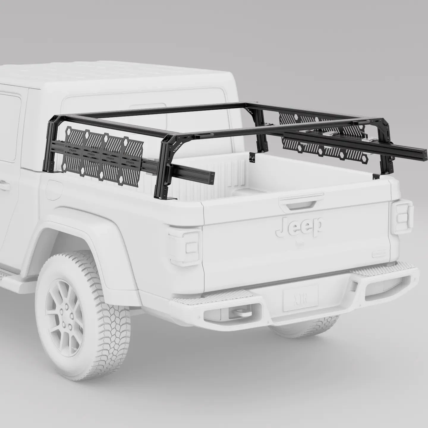 XTR1 Bed Rack for Jeep Gladiator - Spirit of 1876 - Xtrusion Overland