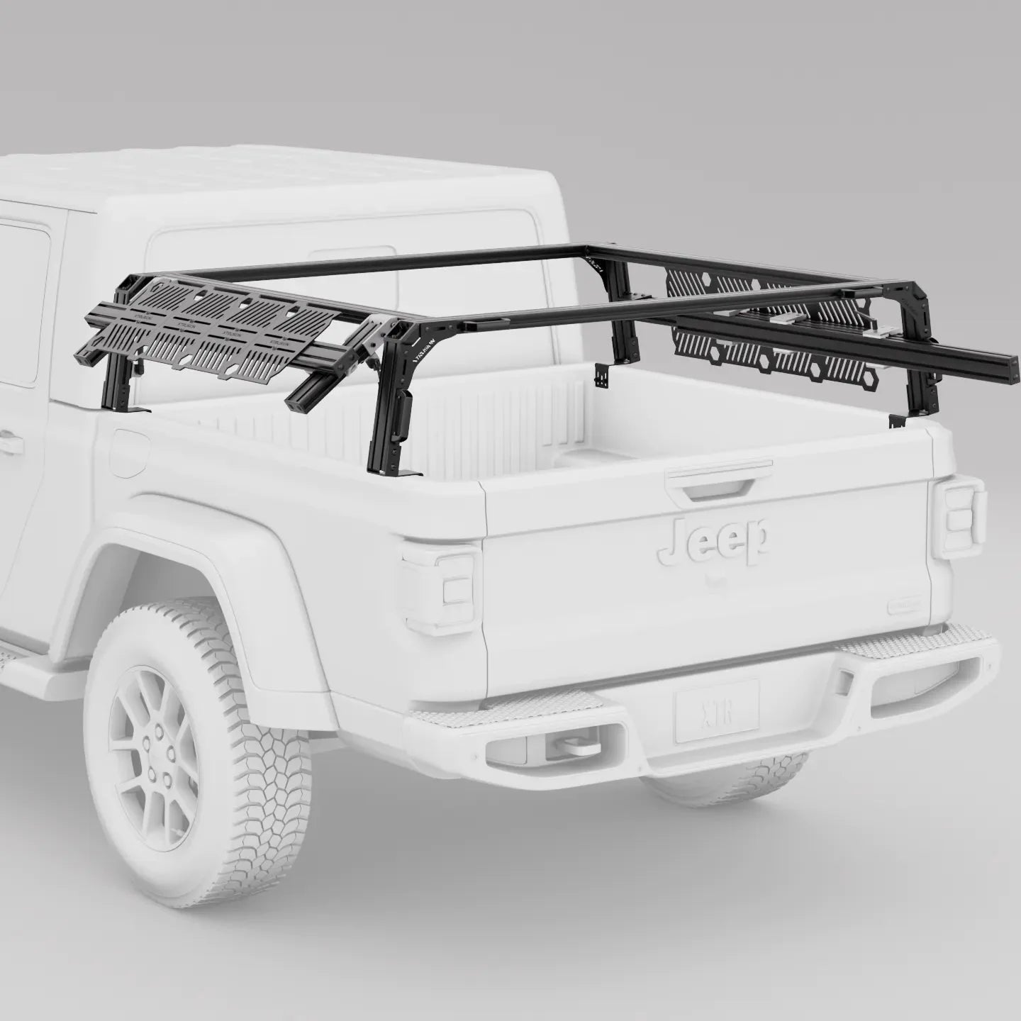 XTR1 Bed Rack for Jeep Gladiator - Spirit of 1876 - Xtrusion Overland