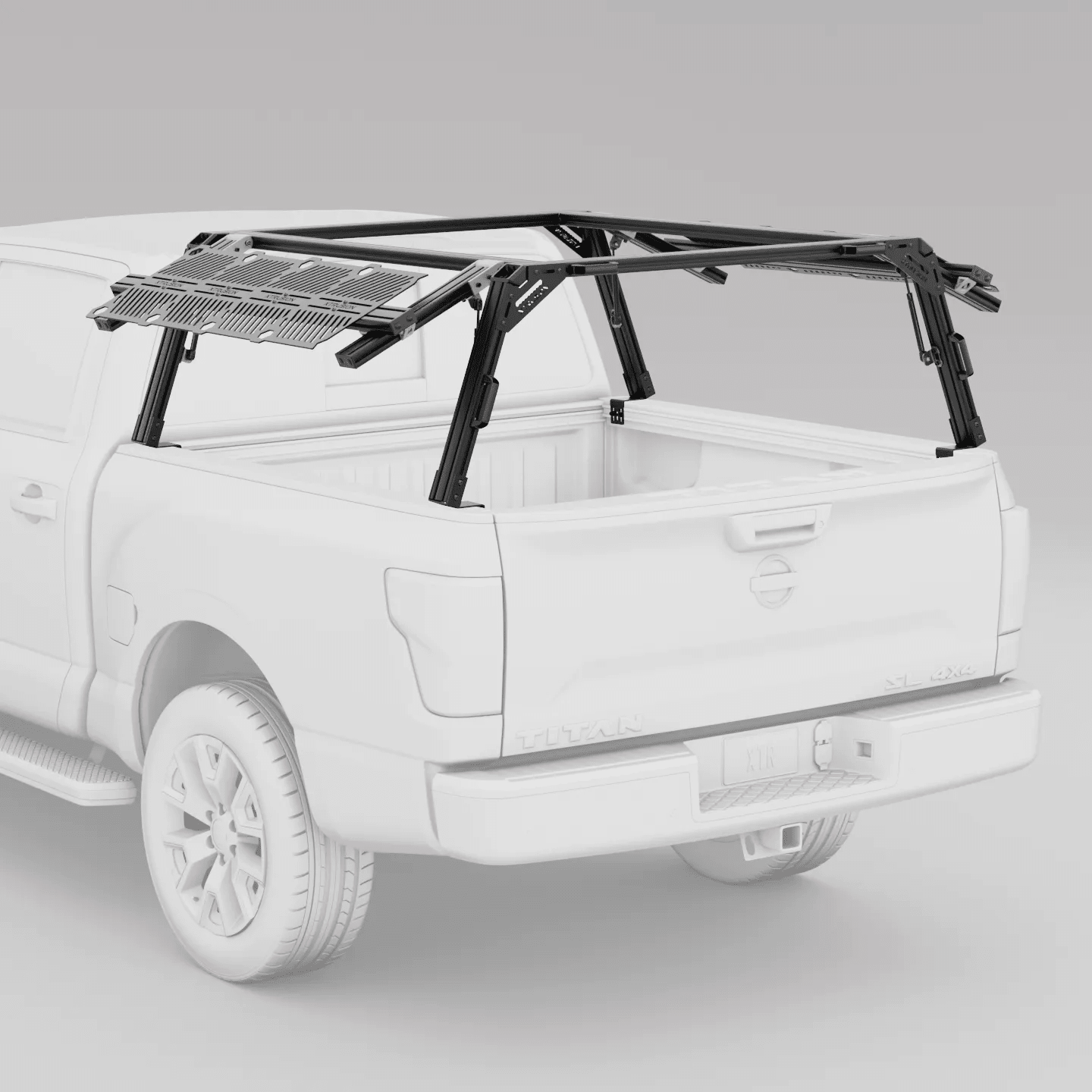 XTR1 Bed Rack for Nissan Titan - Spirit of 1876 - Xtrusion Overland