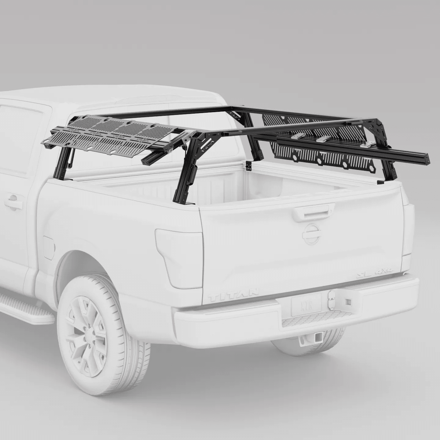XTR1 Bed Rack for Nissan Titan - Spirit of 1876 - Xtrusion Overland
