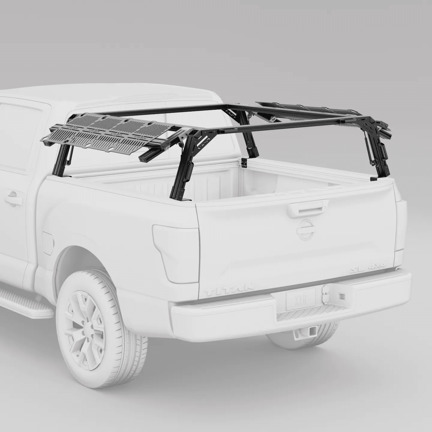 XTR1 Bed Rack for Nissan Titan - Spirit of 1876 - Xtrusion Overland