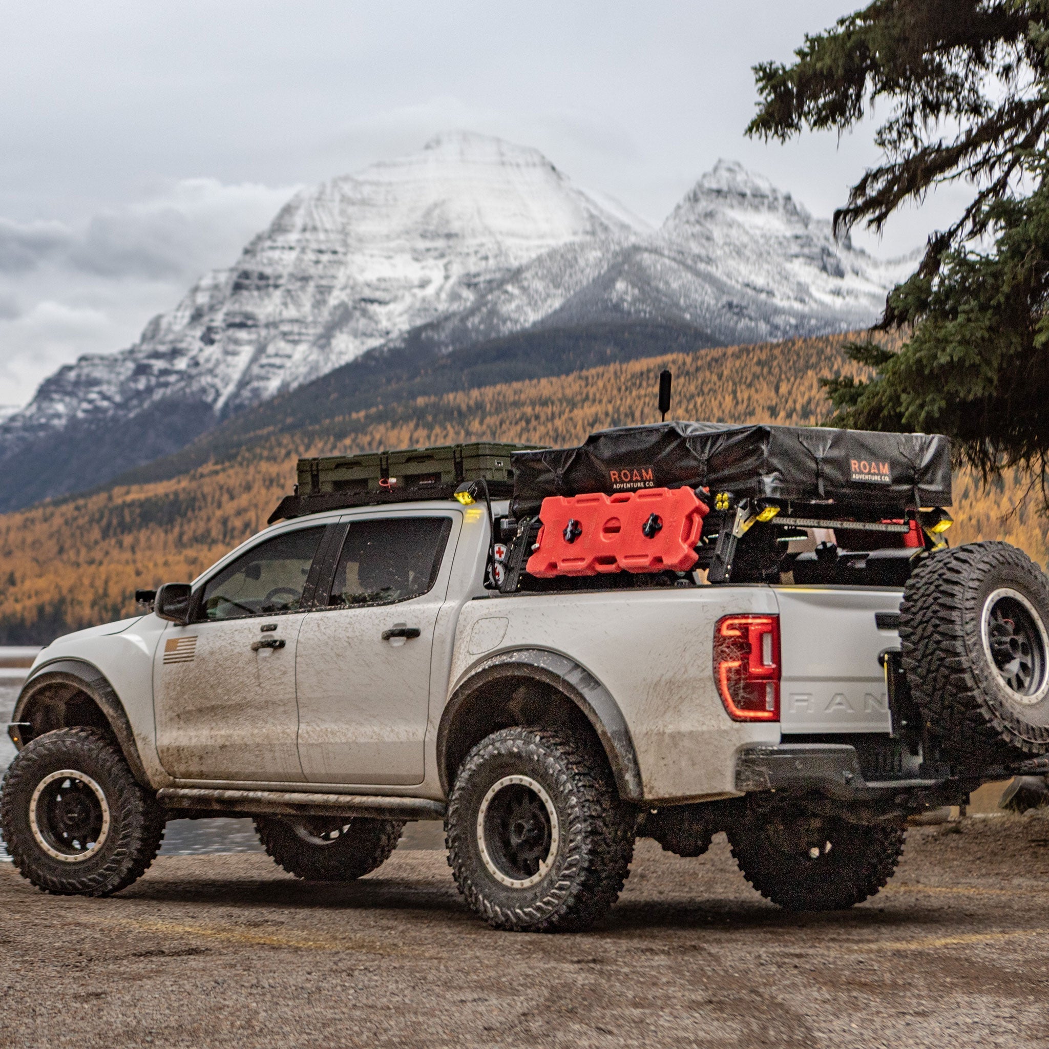XTR1 Bed Rack for Ford Ranger - Spirit of 1876 - Xtrusion Overland