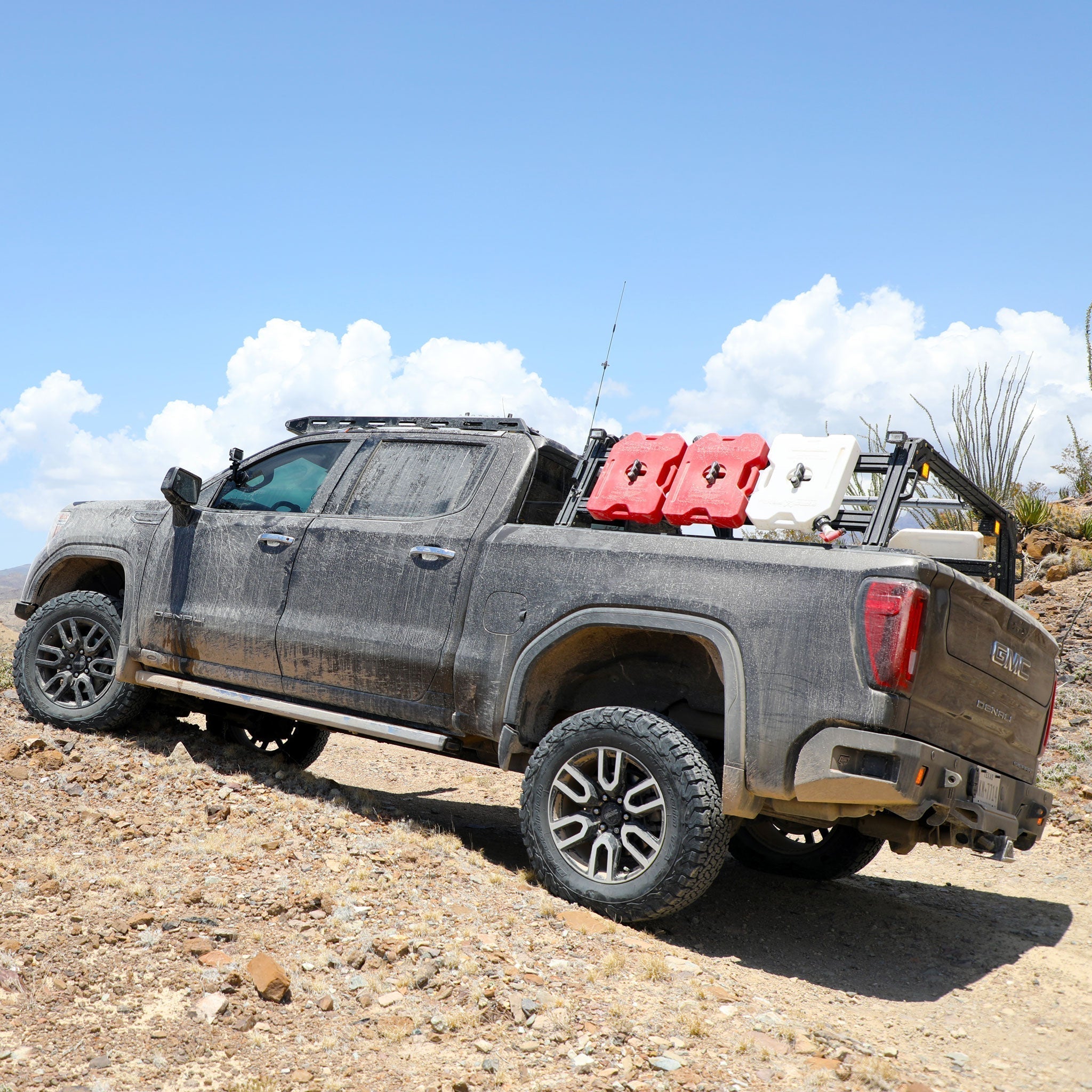 XTR1 Bed Rack for Retrax XR Cover - Chevrolet Silverado & GMC Sierra 2500HD / 3500HD - Spirit of 1876 - Xtrusion Overland