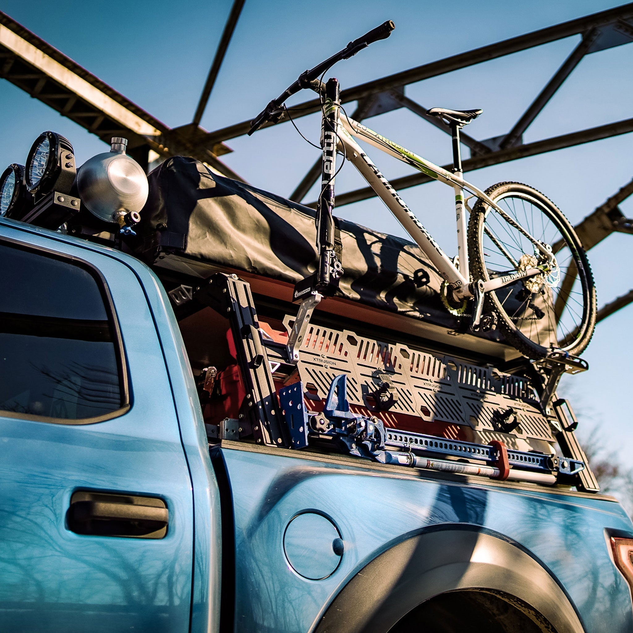 XTR1 Bed Rack for Ford F - 150 - Spirit of 1876 - Xtrusion Overland