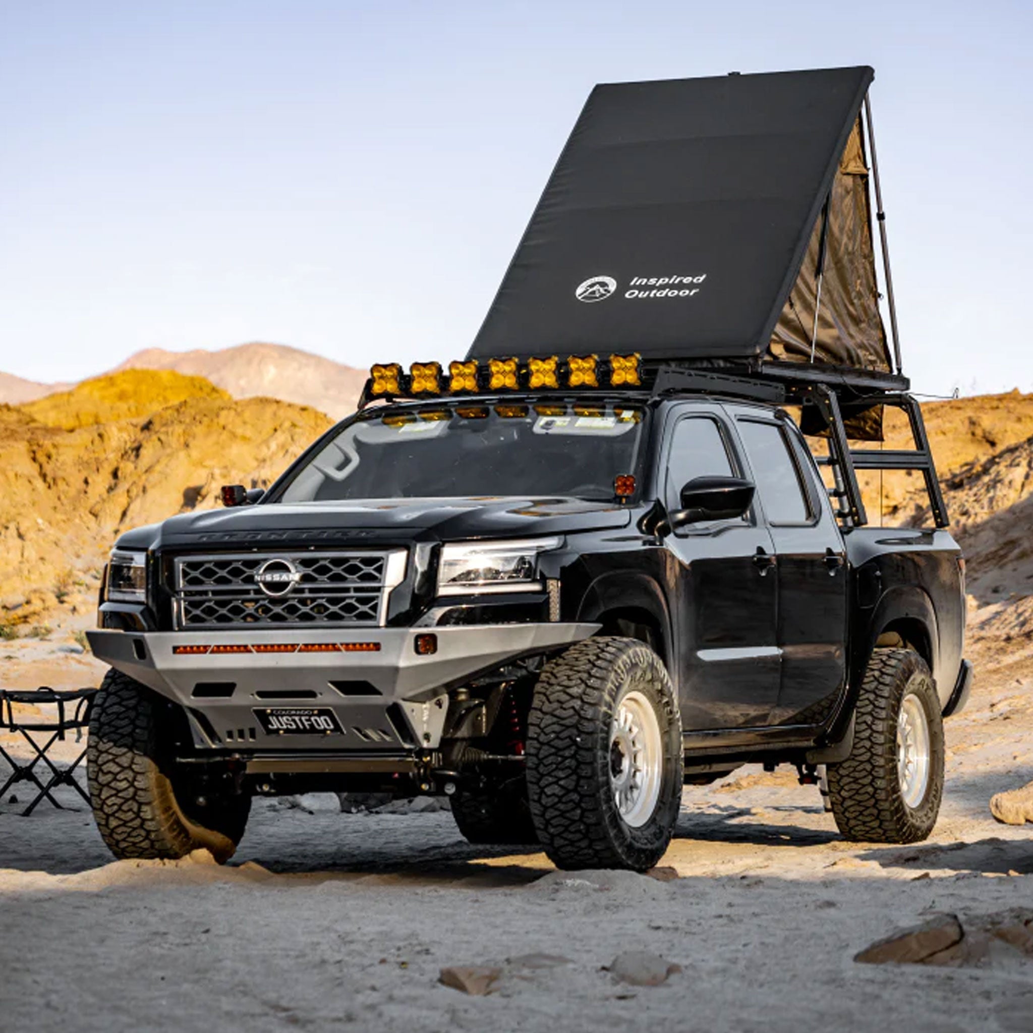 XTR1 Bed Rack for Nissan Frontier - Spirit of 1876 - Xtrusion Overland