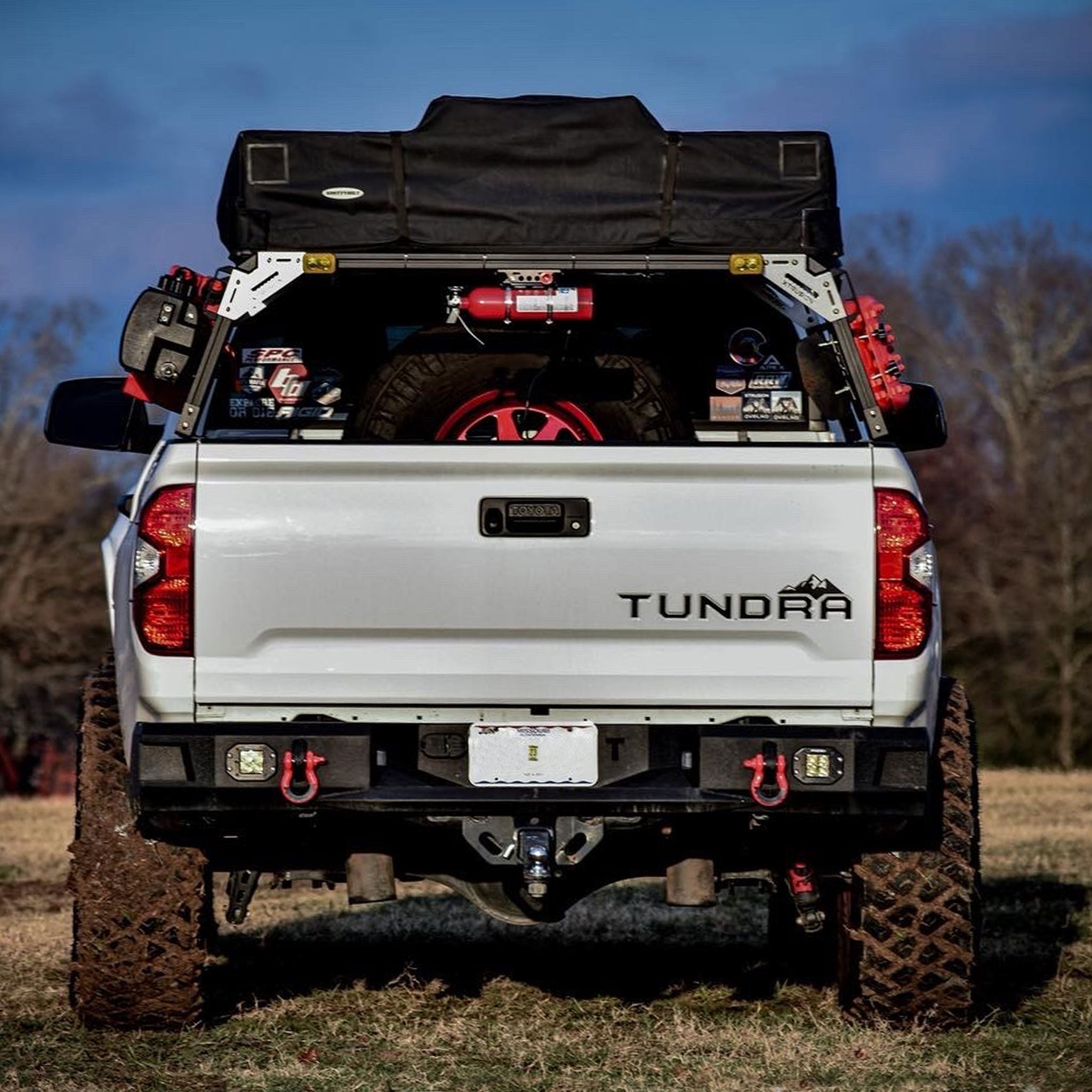 XTR1 Bed Rack for Toyota Tundra - Spirit of 1876 - Xtrusion Overland