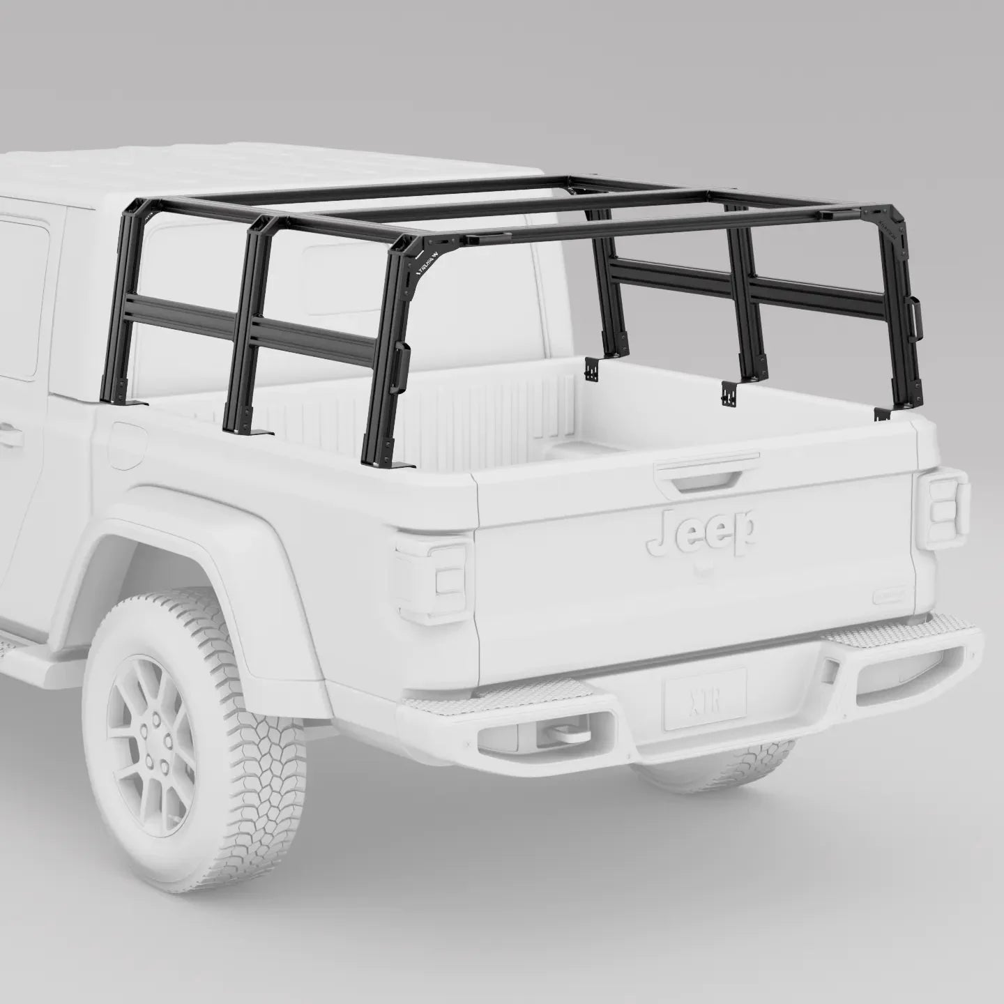 XTR3 Bed Rack for Jeep Gladiator - Spirit of 1876 - Xtrusion Overland