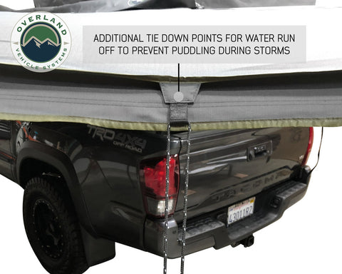 OVS 270 Driver Side Awning with Bracket Kit for Mid - High Roofline Vans