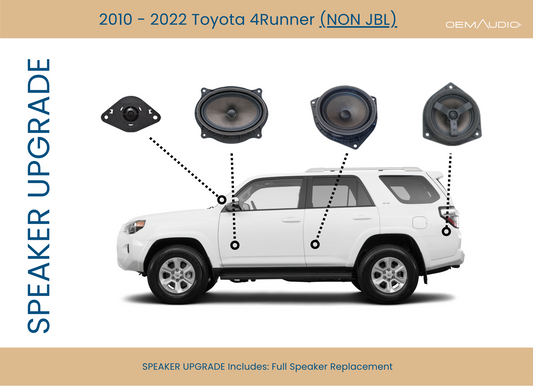 Audio OEM Speaker Upgrade - 5th Gen 4Runner