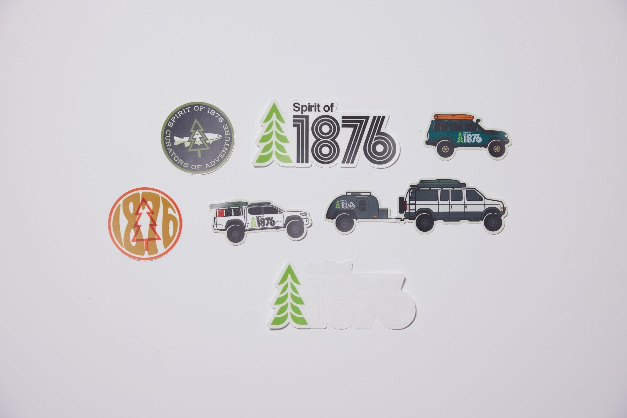 Spirit of 1876 Logo Sticker - Spirit of 1876