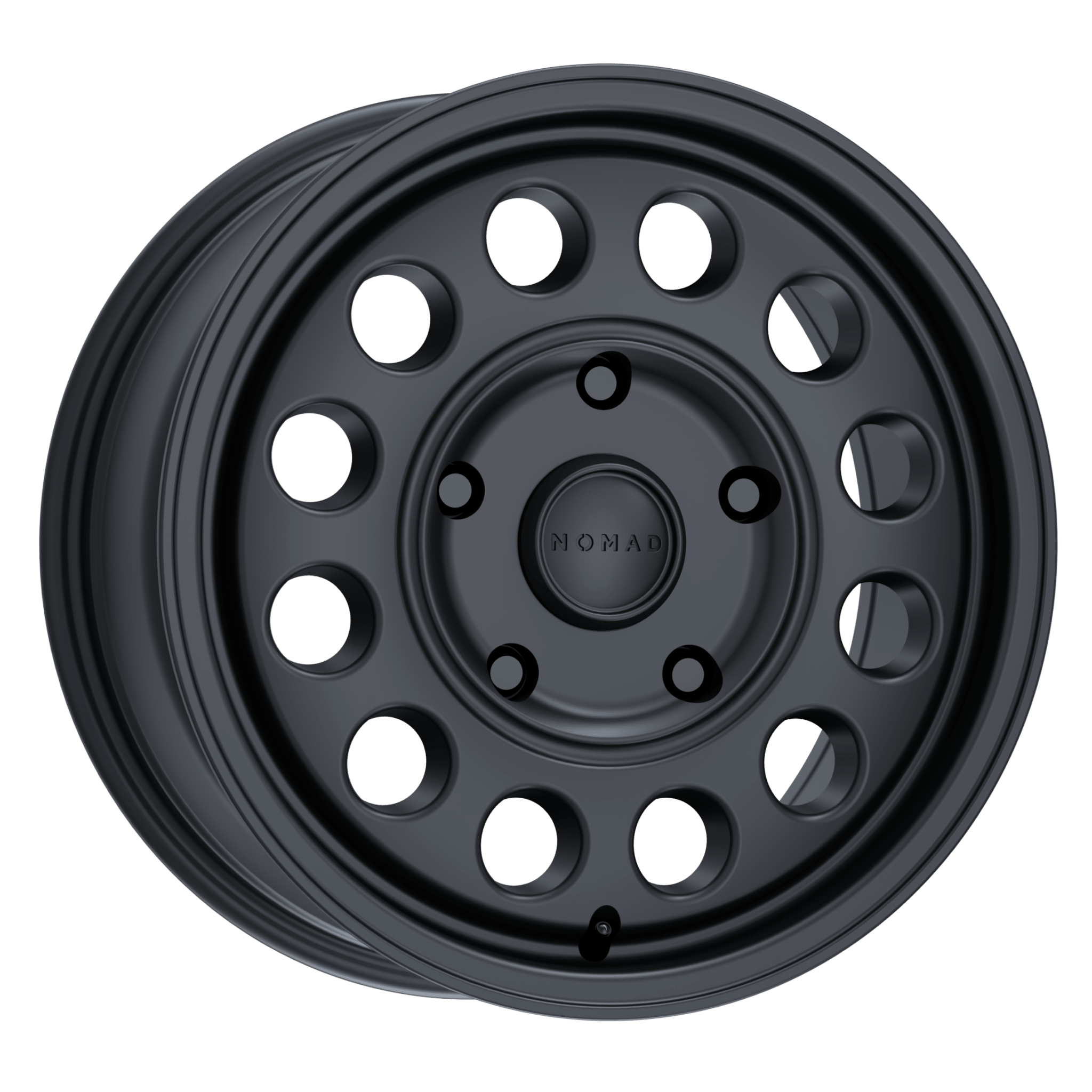 Nomad Wheels 501SB Convoy Satin Black - Spirit of 1876