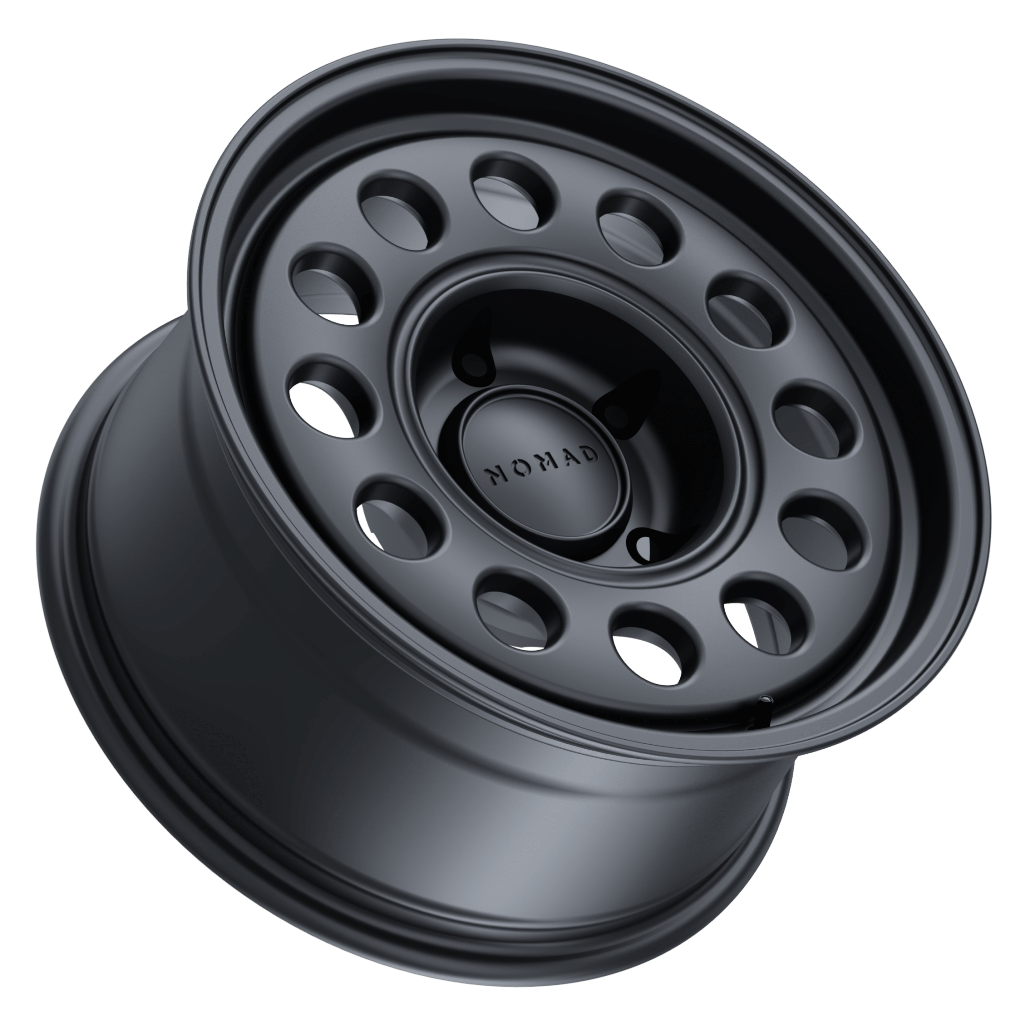 Nomad Wheels 501SB Convoy Satin Black - Spirit of 1876