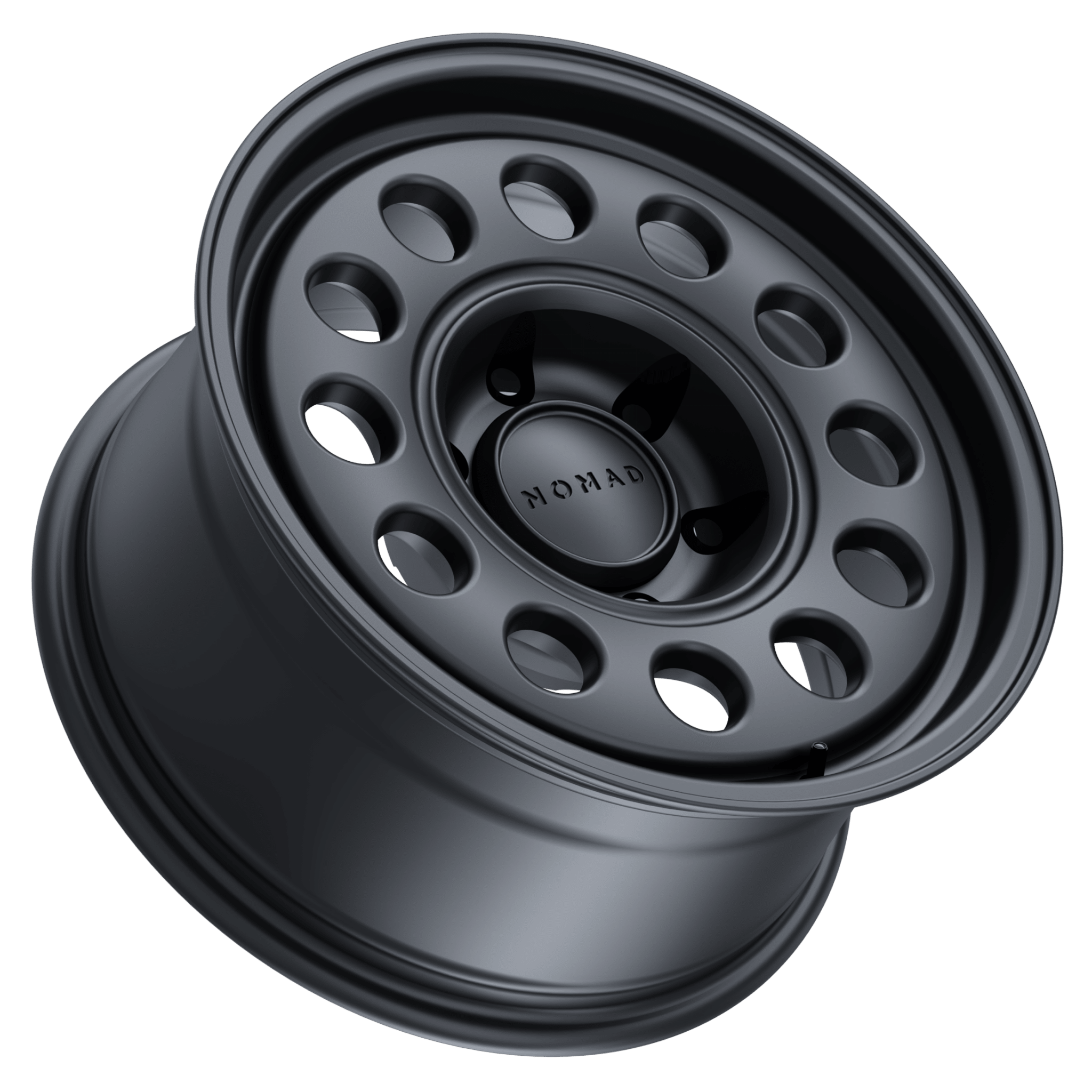Nomad Wheels 501SB Convoy Satin Black - Spirit of 1876