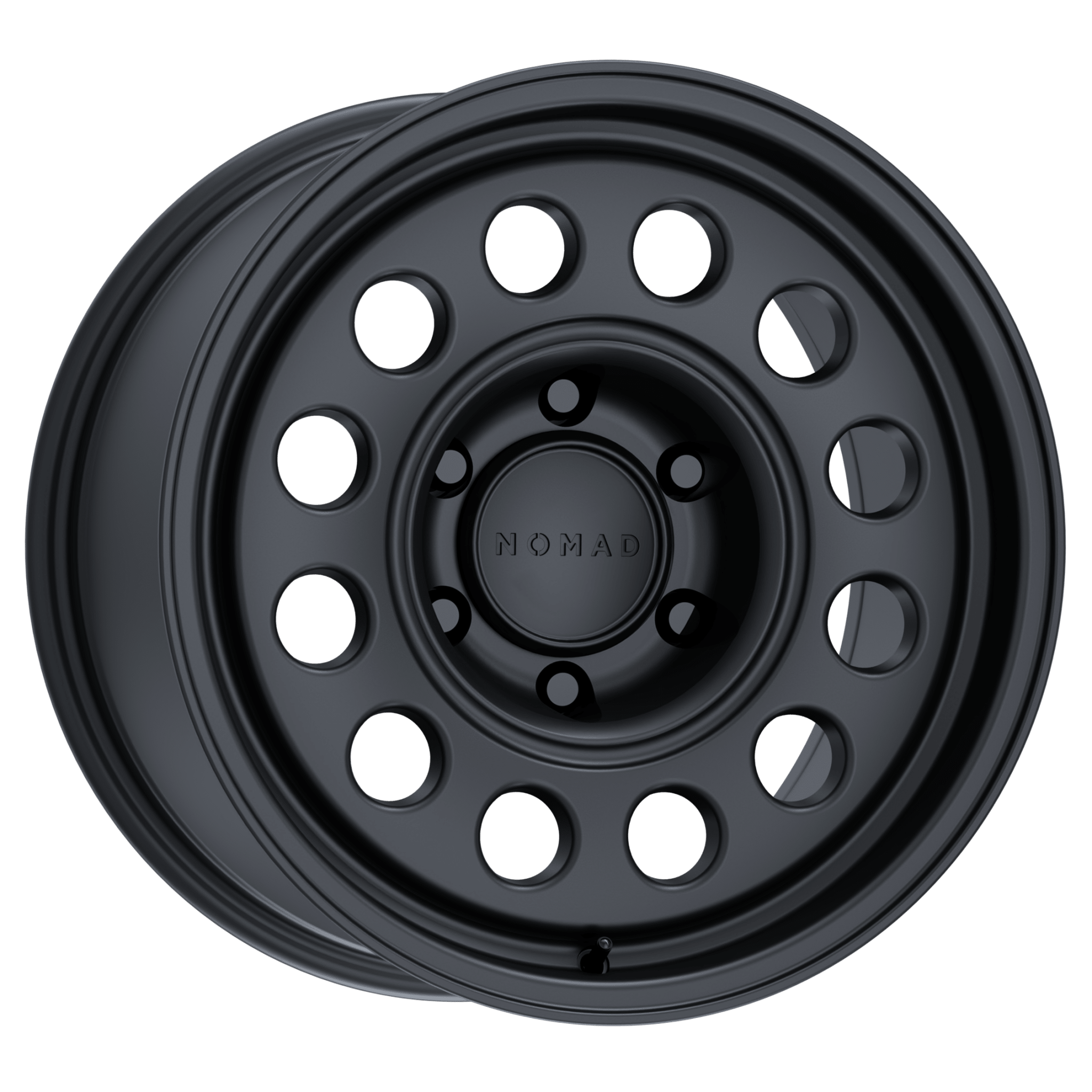 Nomad Wheels 501SB Convoy Satin Black - Spirit of 1876