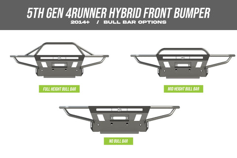 C4 Fabrication 4Runner Hybrid Front Bumper 2014+
