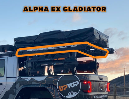 Alpha eX Jeep Gladiator Cap Rack-Overland Cap Rack-upTOP Overland-upTOP Overland