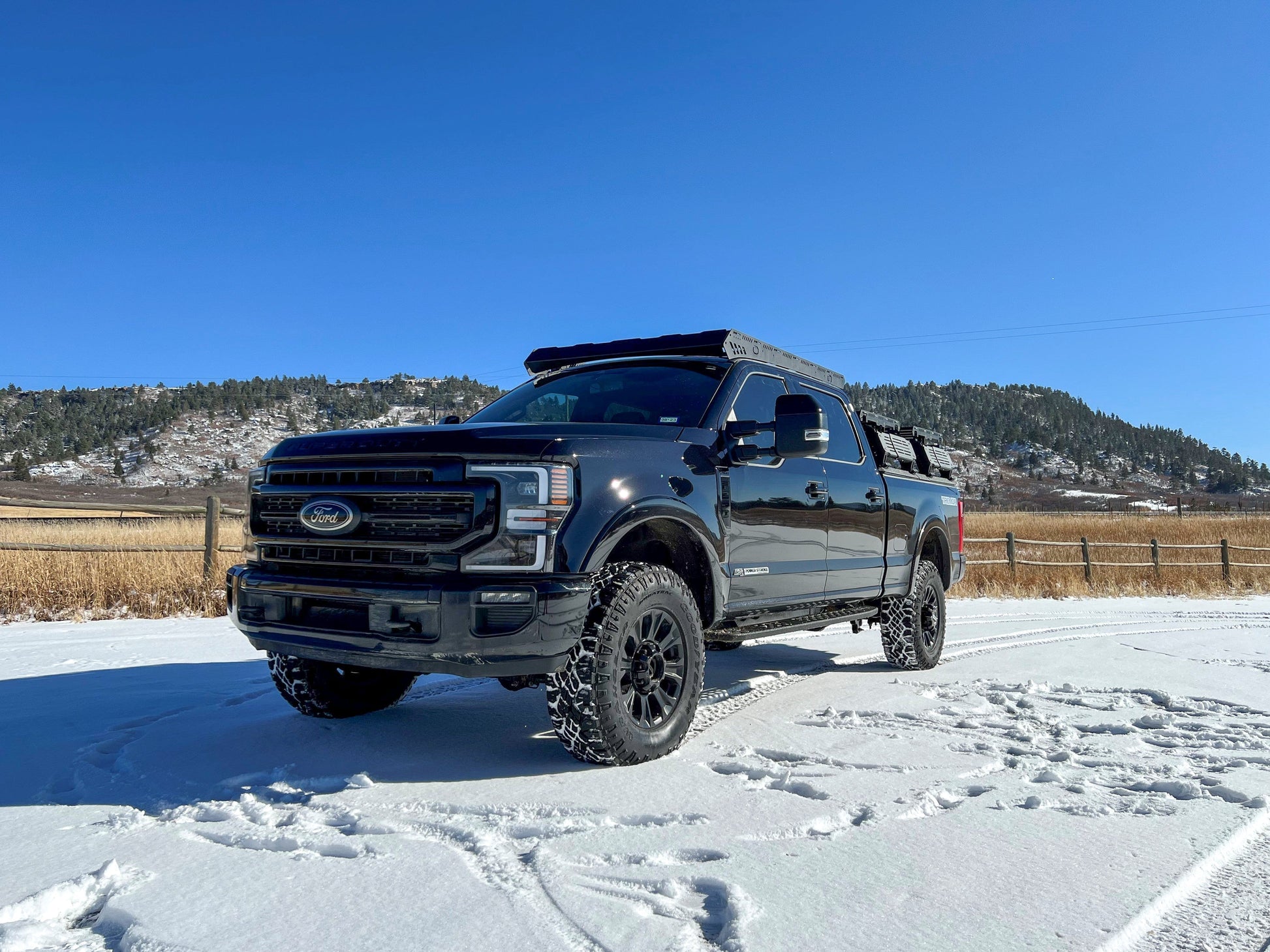 Bravo Ford F250-F350 (2017+) Roof Rack-Overland Roof Rack-upTOP Overland-upTOP Overland