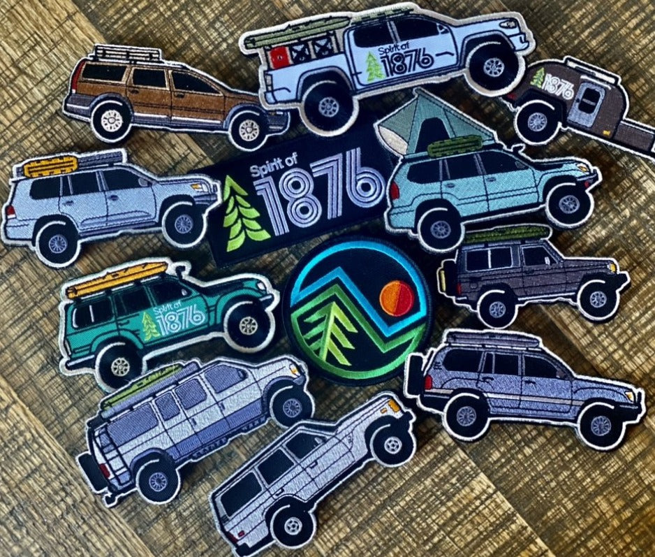 Spirit of 1876 patch collection