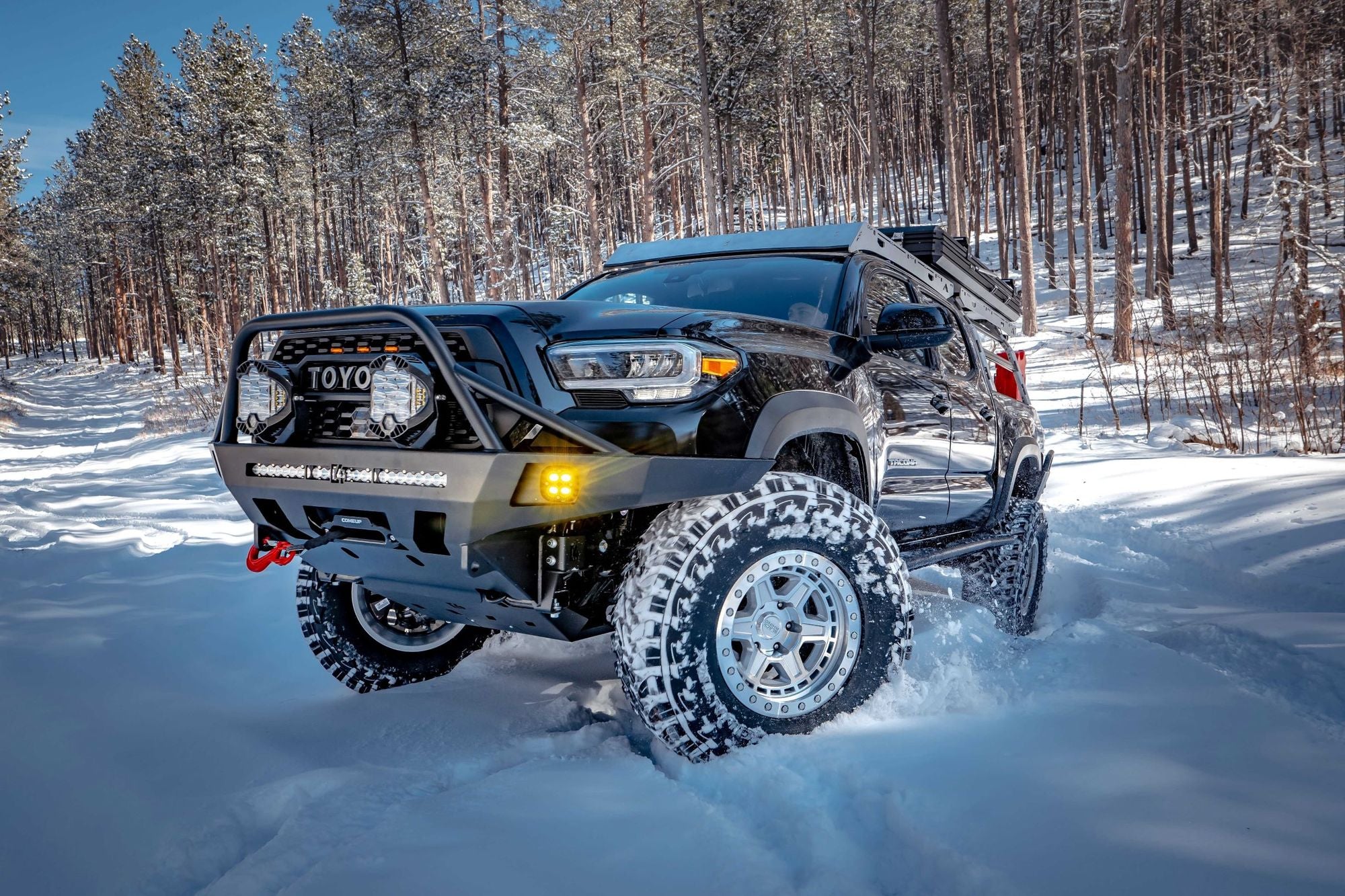 C4 Fabrication Tacoma Overland Front Bumper / 3rd Gen / 2016+