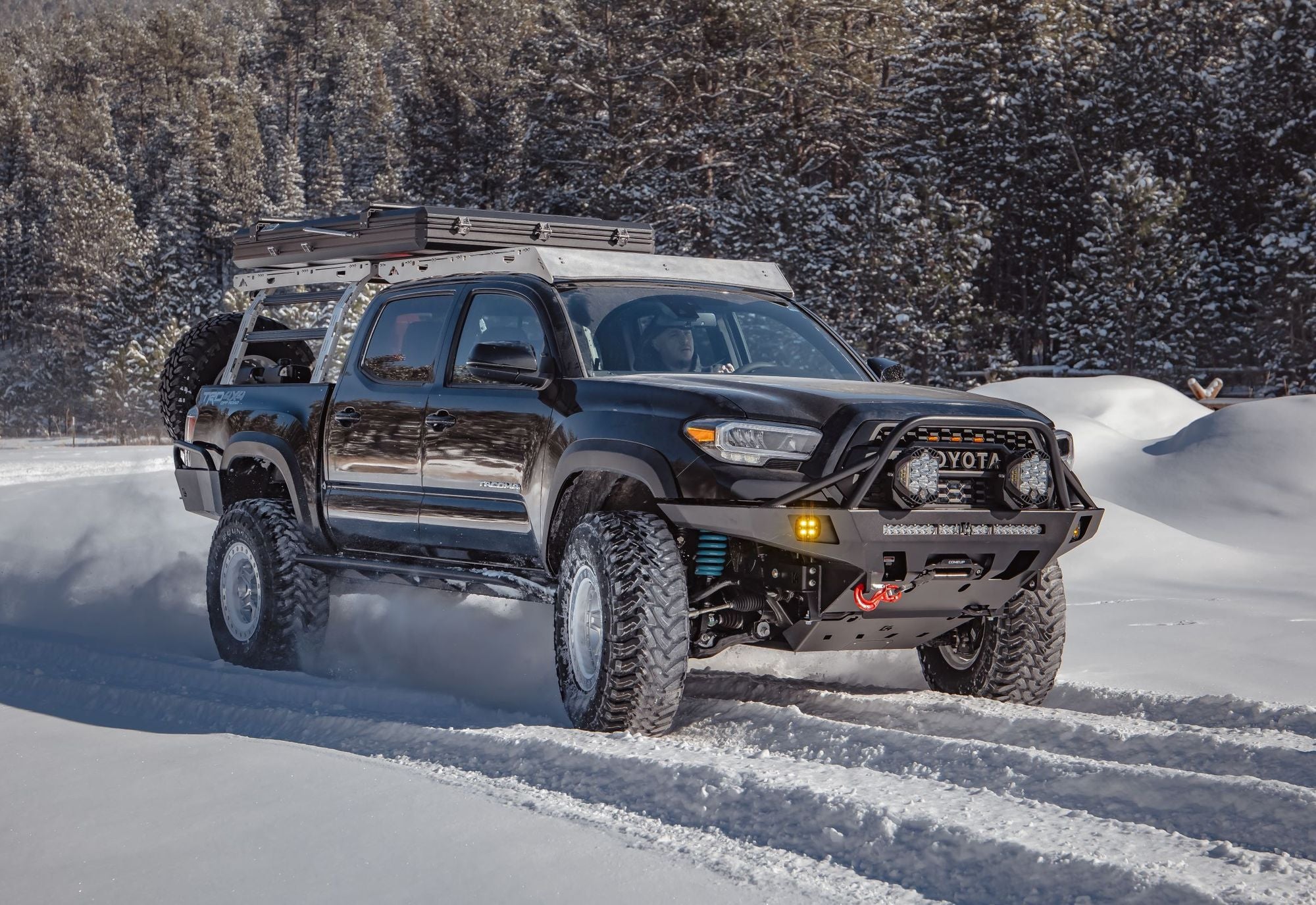 C4 Fabrication Tacoma Overland Front Bumper / 3rd Gen / 2016+