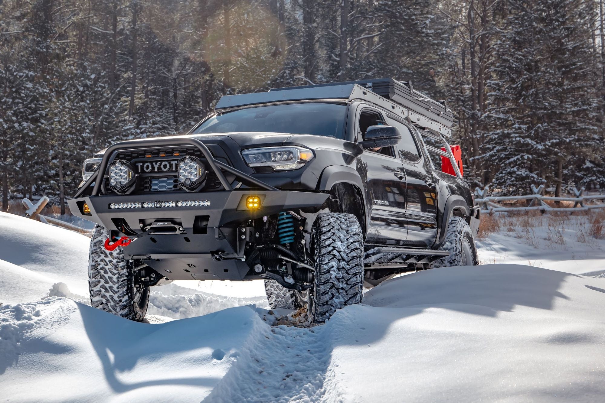 C4 Fabrication Tacoma Overland Front Bumper / 3rd Gen / 2016+
