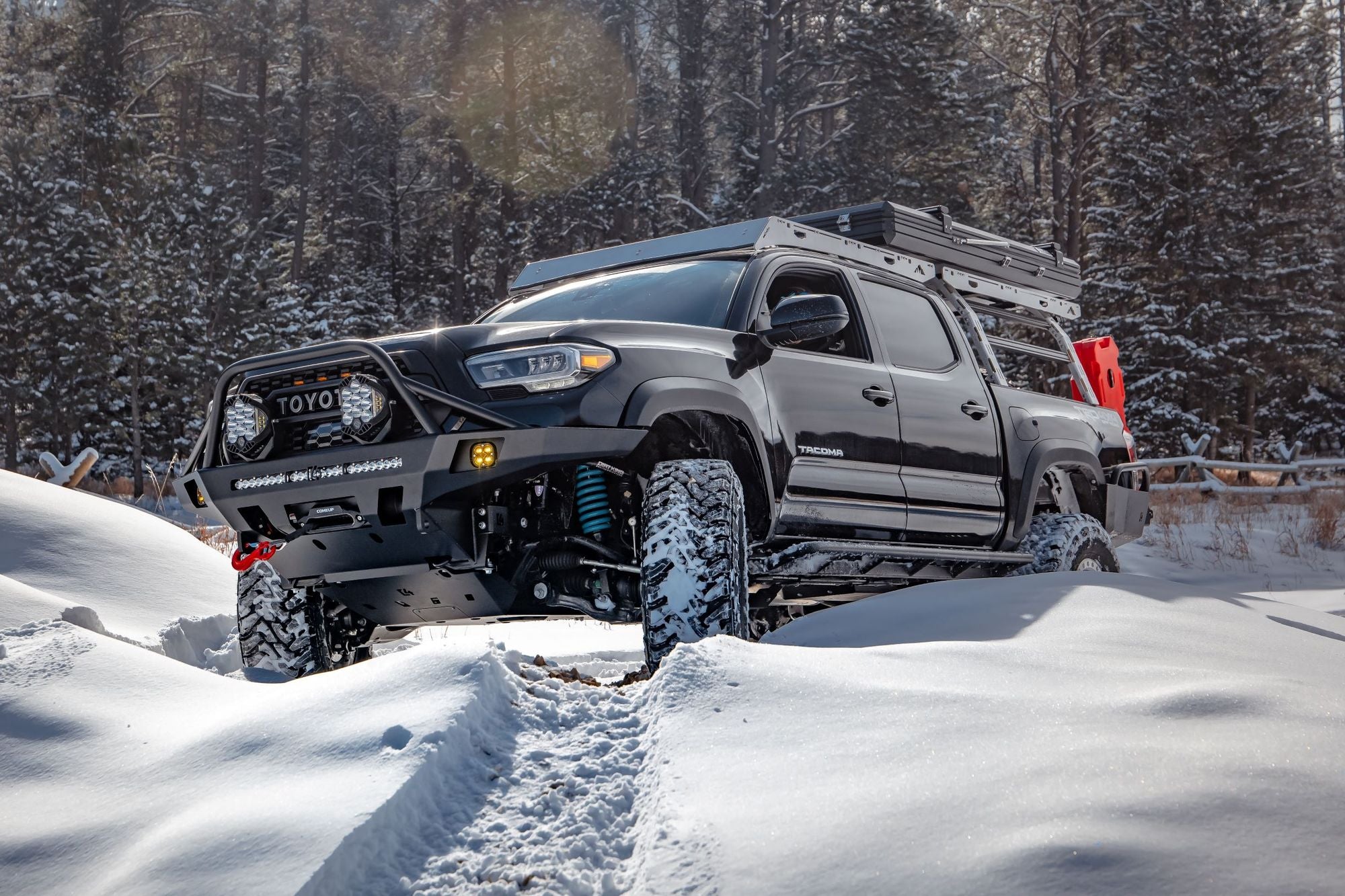 C4 Fabrication Tacoma Overland Front Bumper / 3rd Gen / 2016+