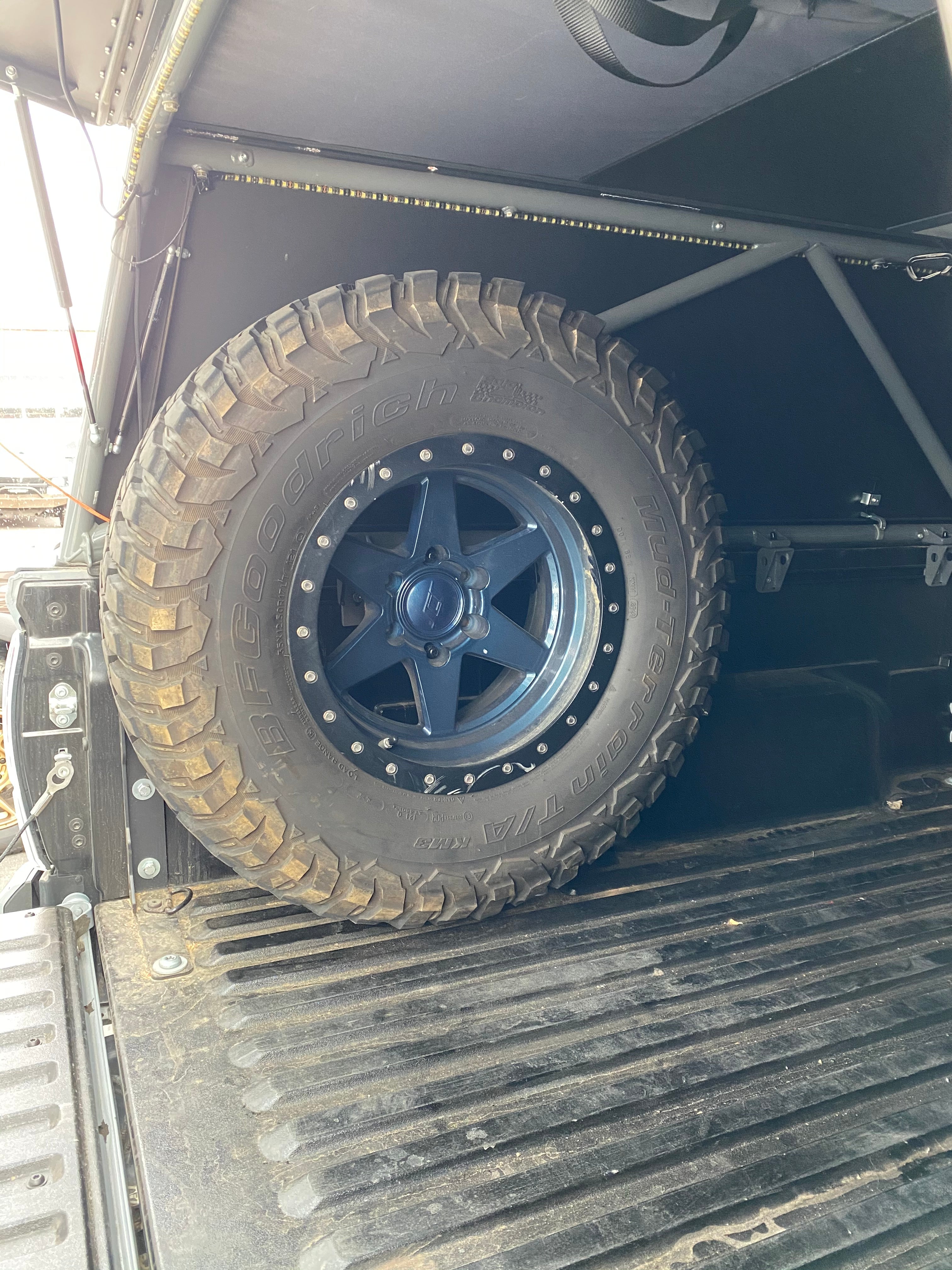 Shoe Rack V2 - Tacoma / Tundra Truck Bed Spare Mount (PRE-SALE)