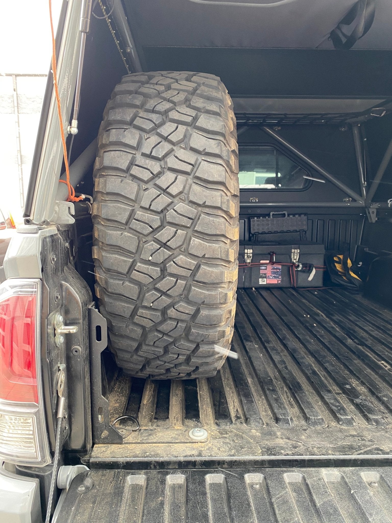 Shoe Rack V2 - Tacoma / Tundra Truck Bed Spare Mount - Spirit of 1876