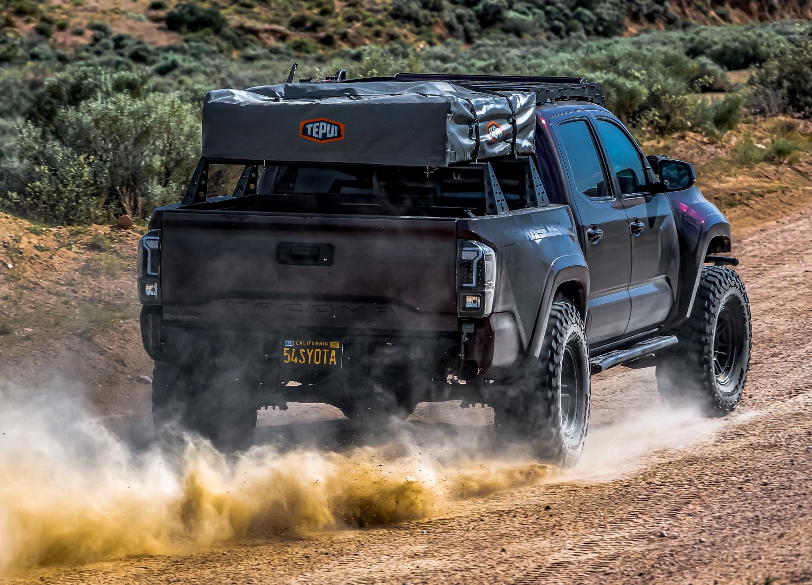 C4 Fabrication Tacoma Mid Height Bed Rack / 3rd Gen / 2016+