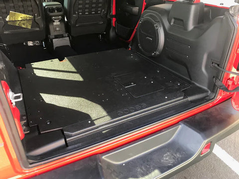 Goose Gear Jeep Wrangler 2018-Present Jlu 4 Door - Rear Plate System